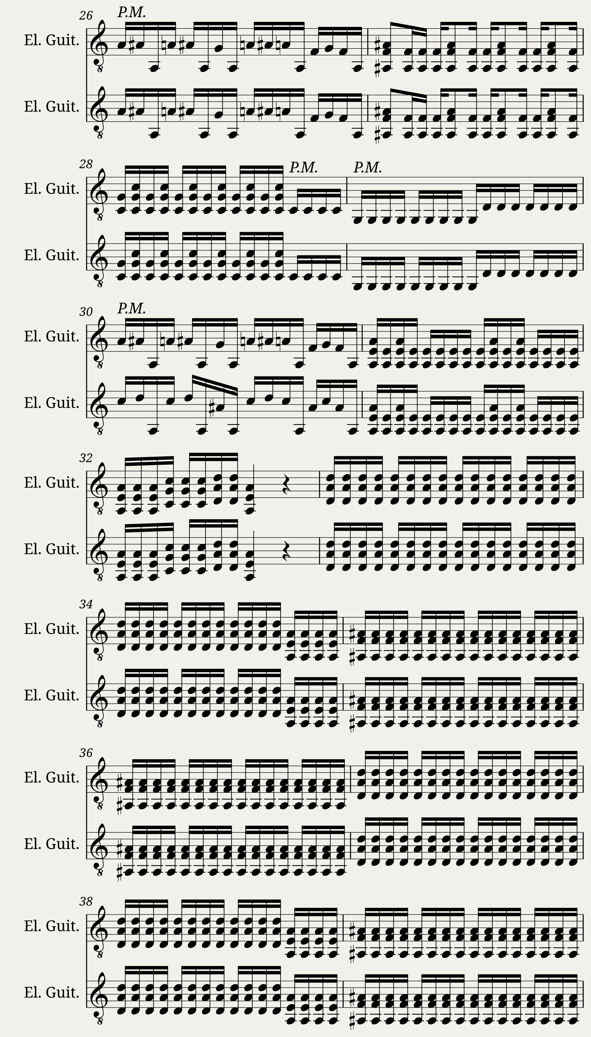 Memphis May Fire - Not Enough (guitar parts) — 3/7