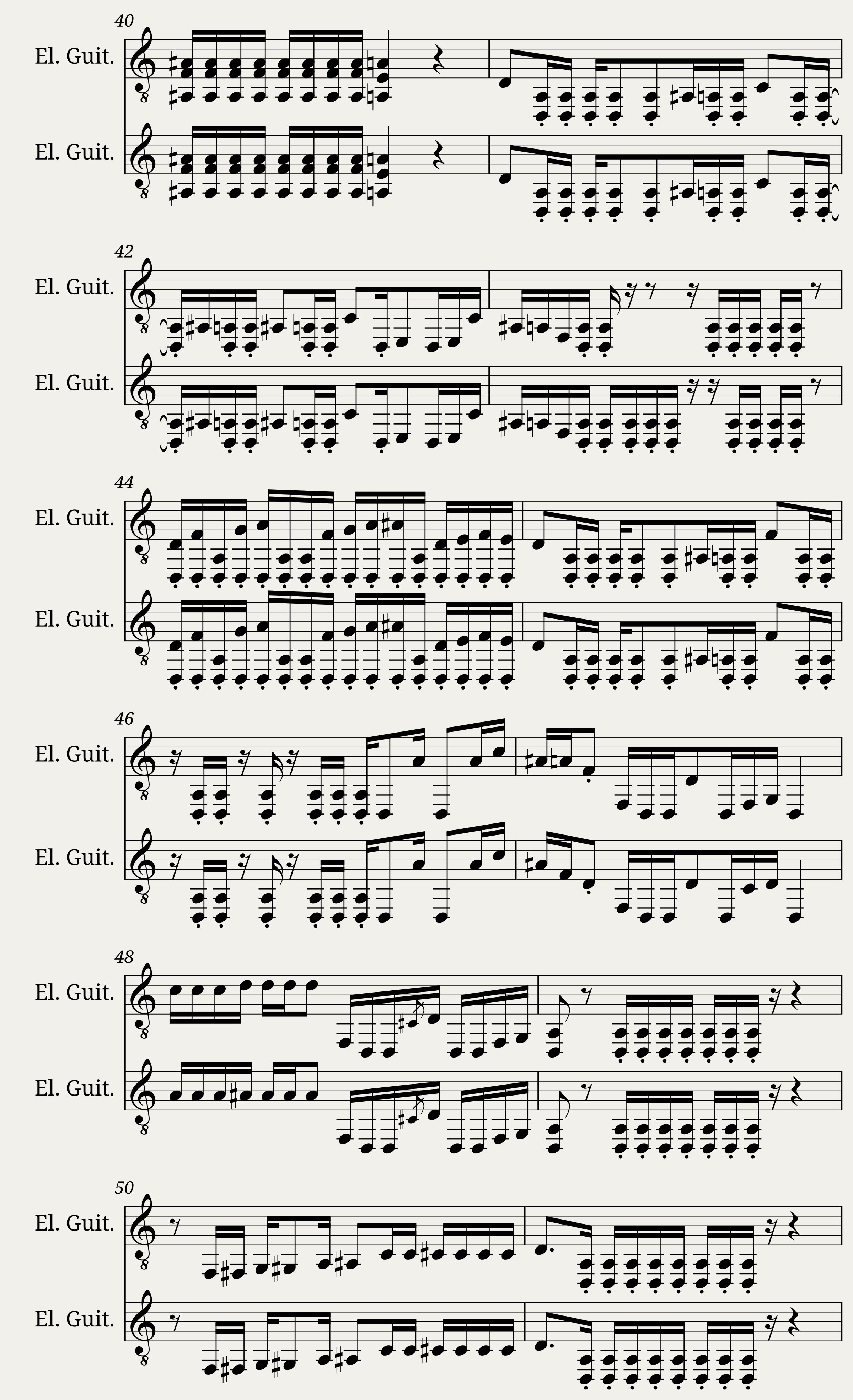 Memphis May Fire - Not Enough (guitar parts) — 4/7