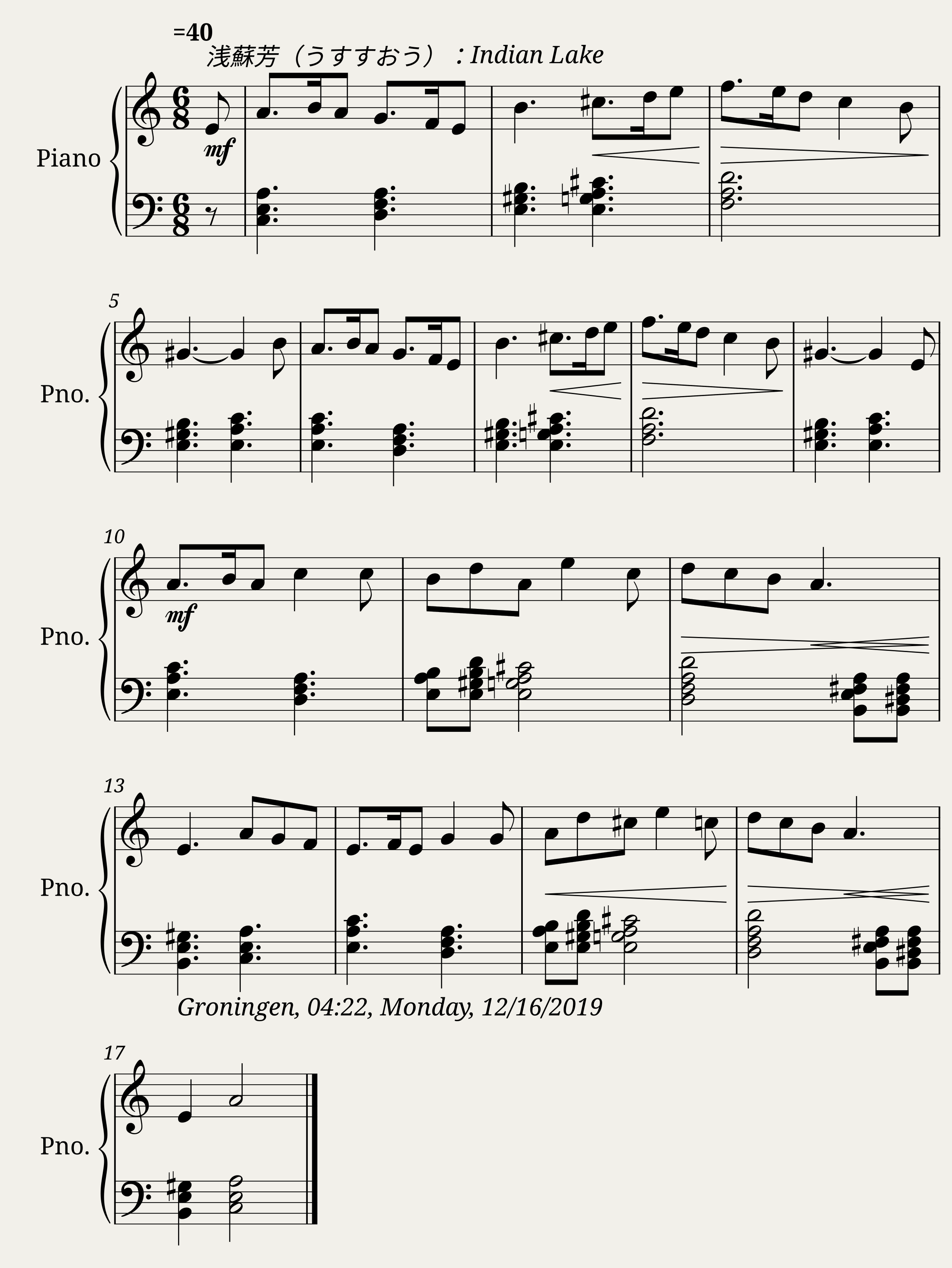 Op.2439 ææãèç_A Morning Candle