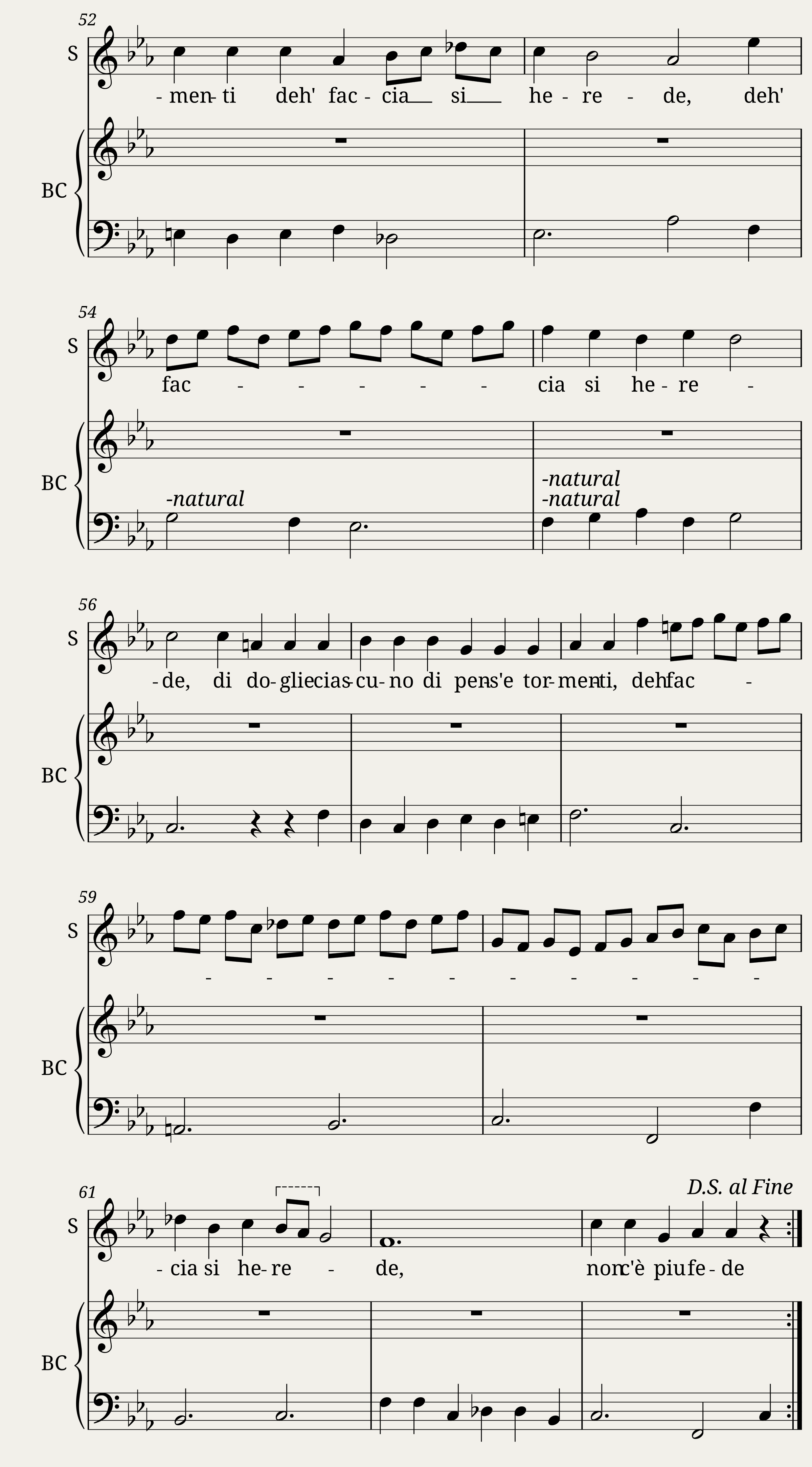 Non c'è piu fede - Barbara Strozzi — 4/4