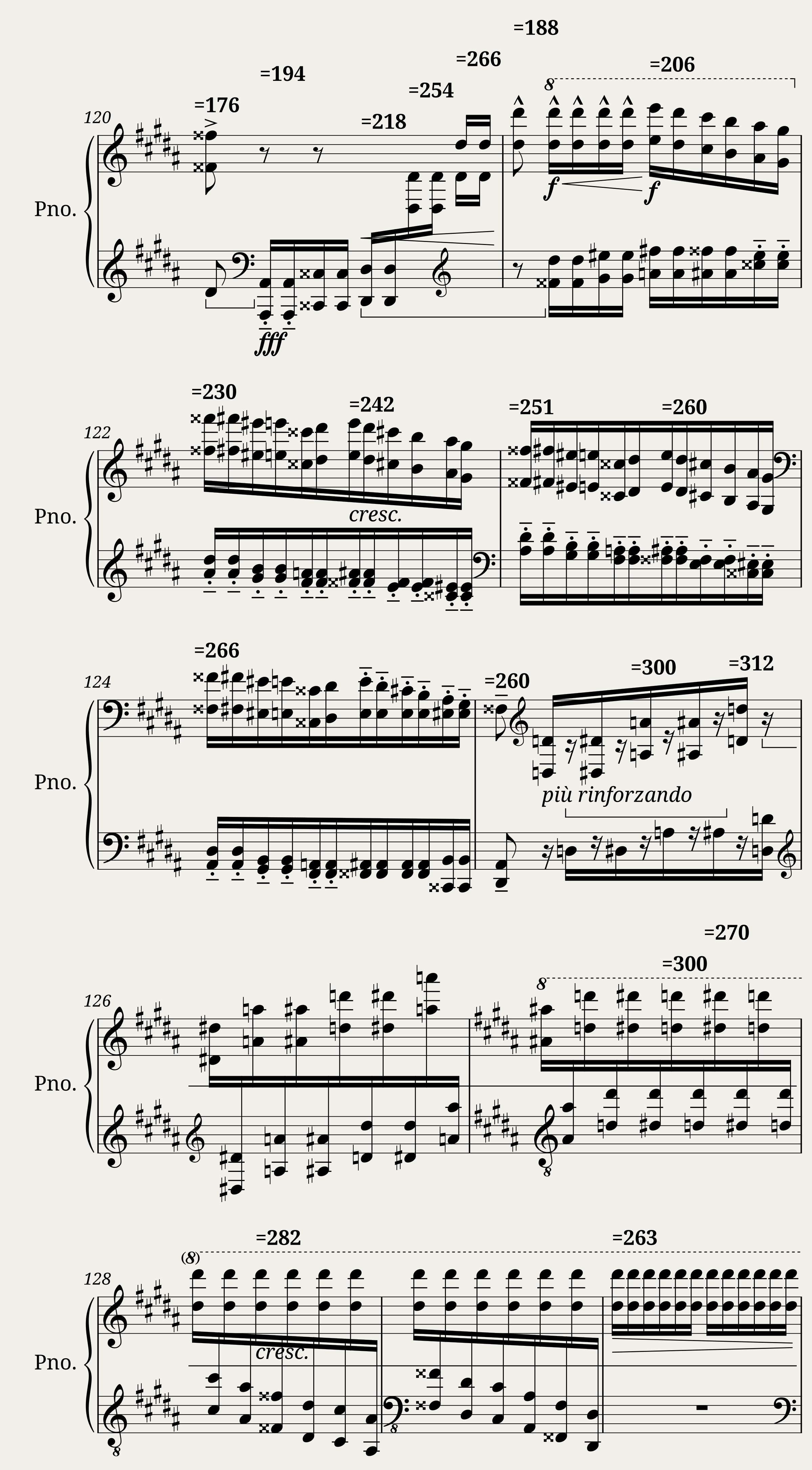 La Campanella - Grandes Etudes de Paganini No. 3 - Franz Liszt — 13/15