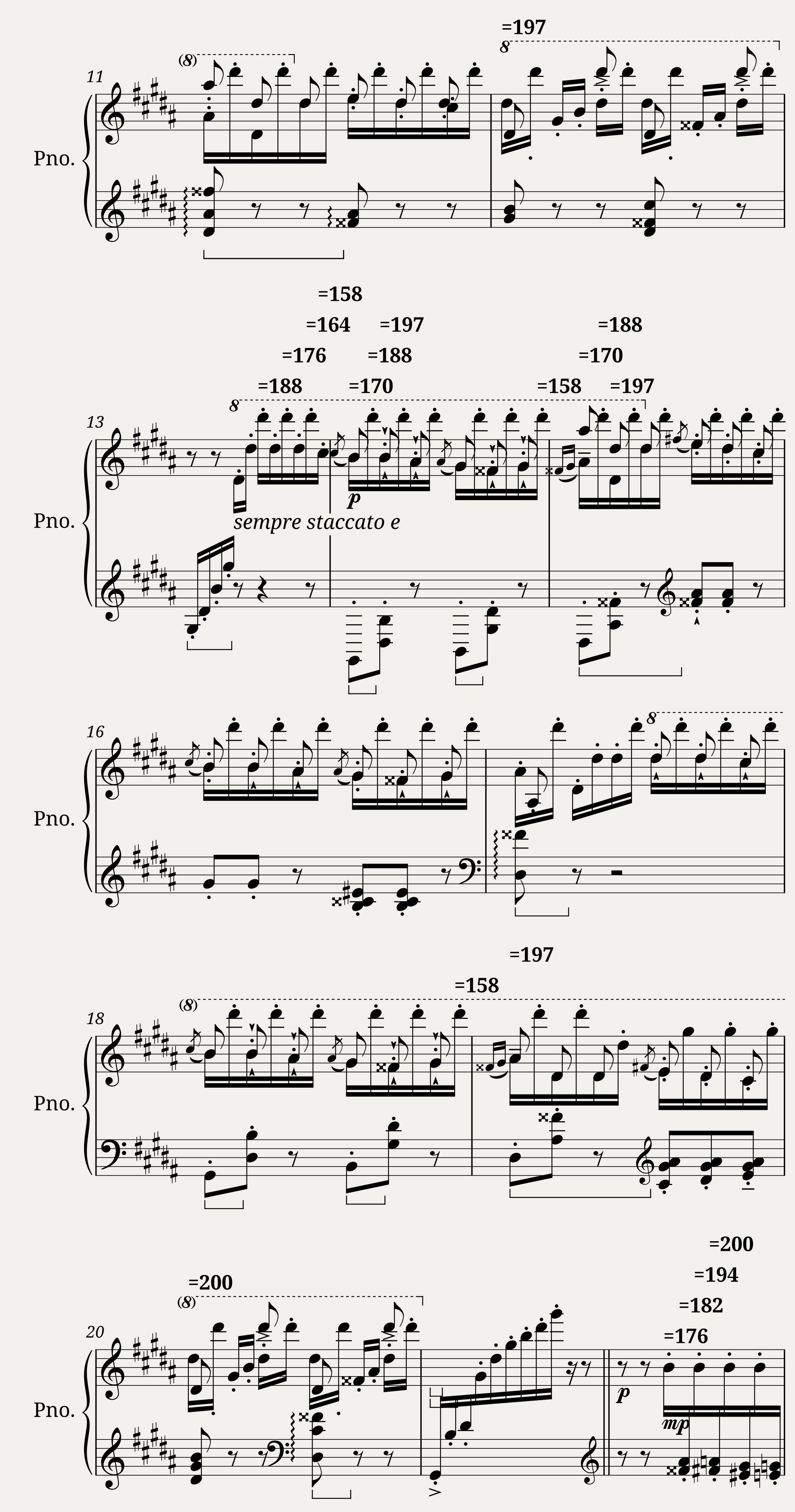 La Campanella - Grandes Etudes de Paganini No. 3 - Franz Liszt — 2/15