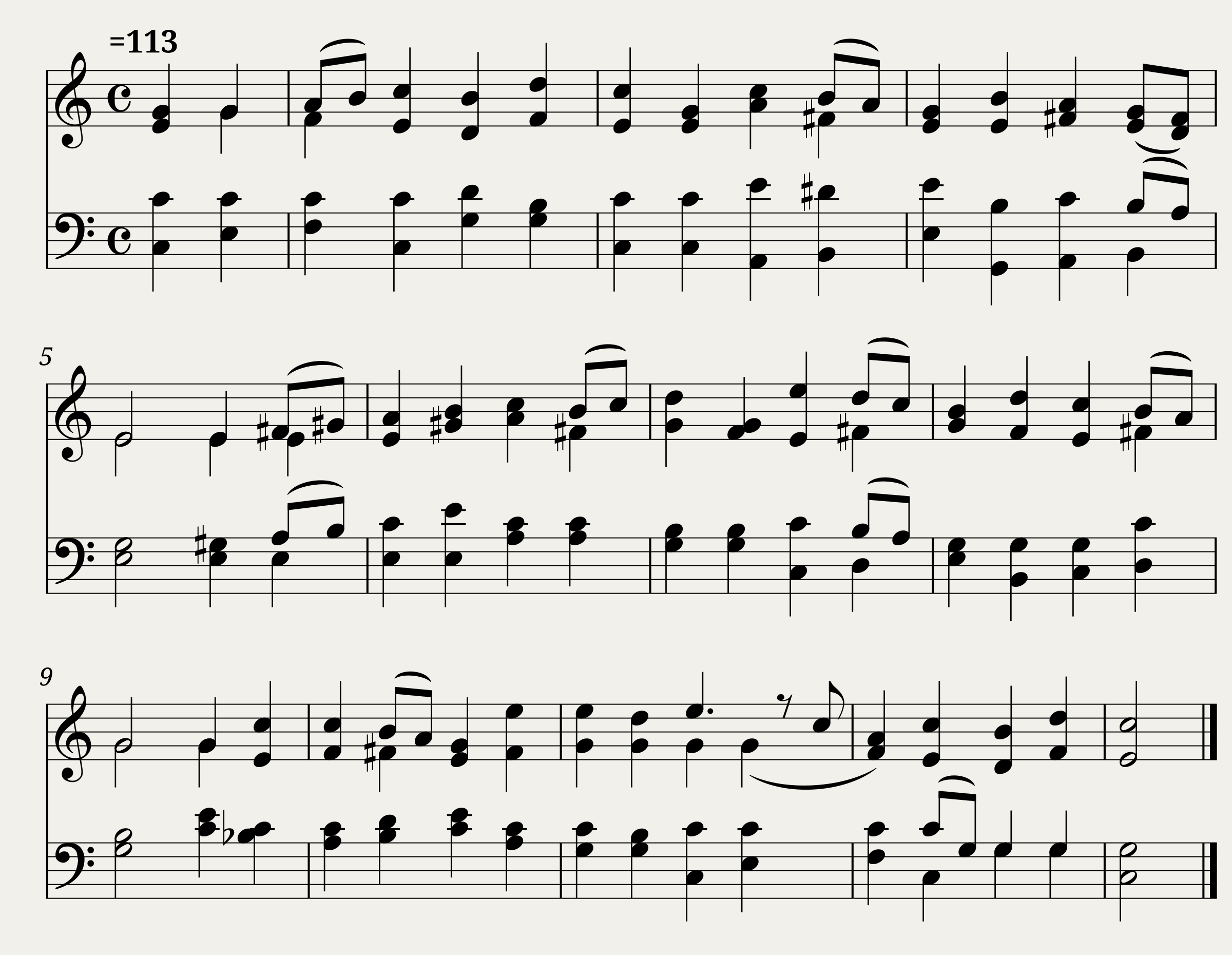 Hark! what sounds are sweetly stealing? - John S. B. Hodges