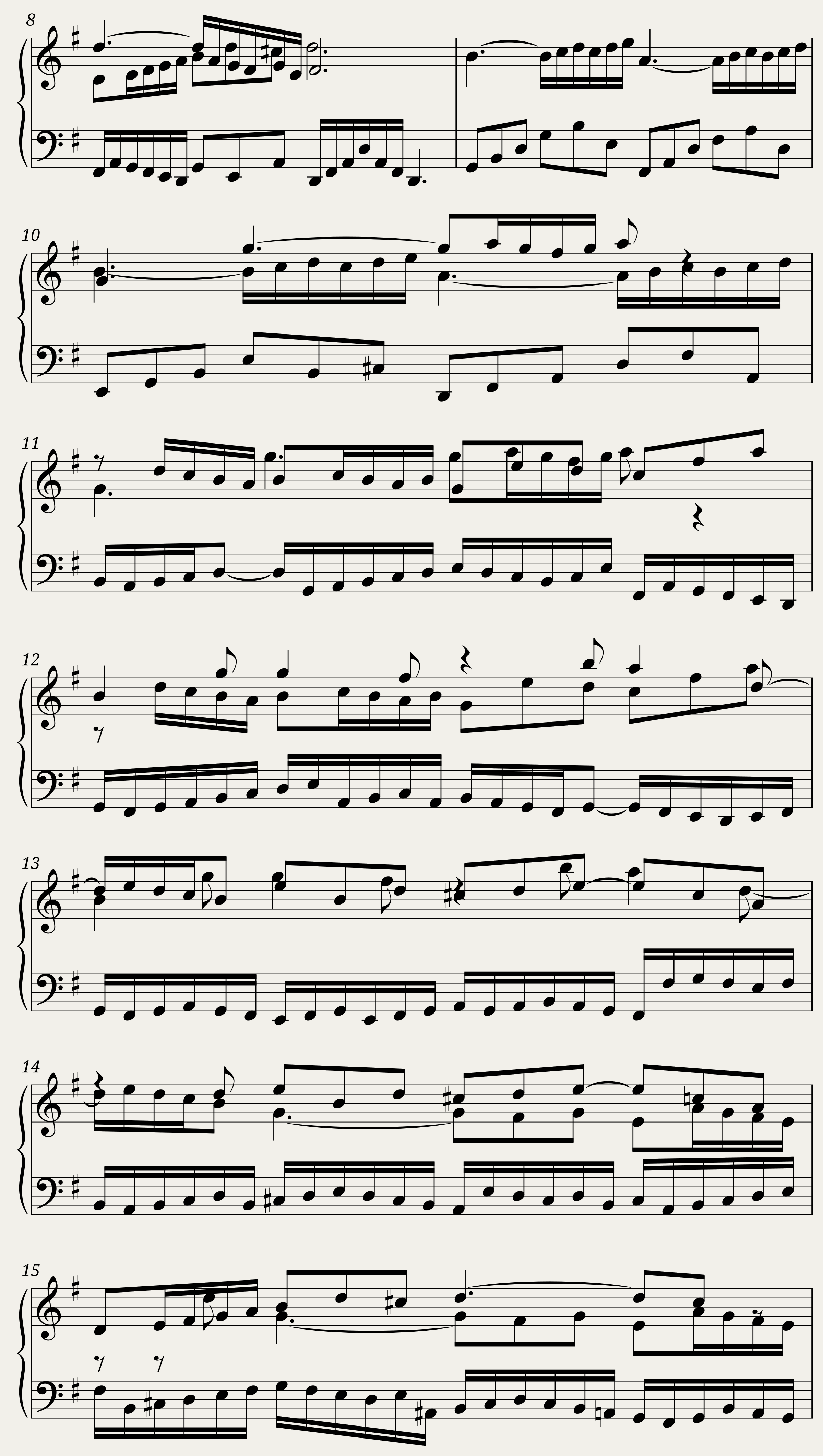 BWV 988 Goldberg Variations: Variation III — 2/4