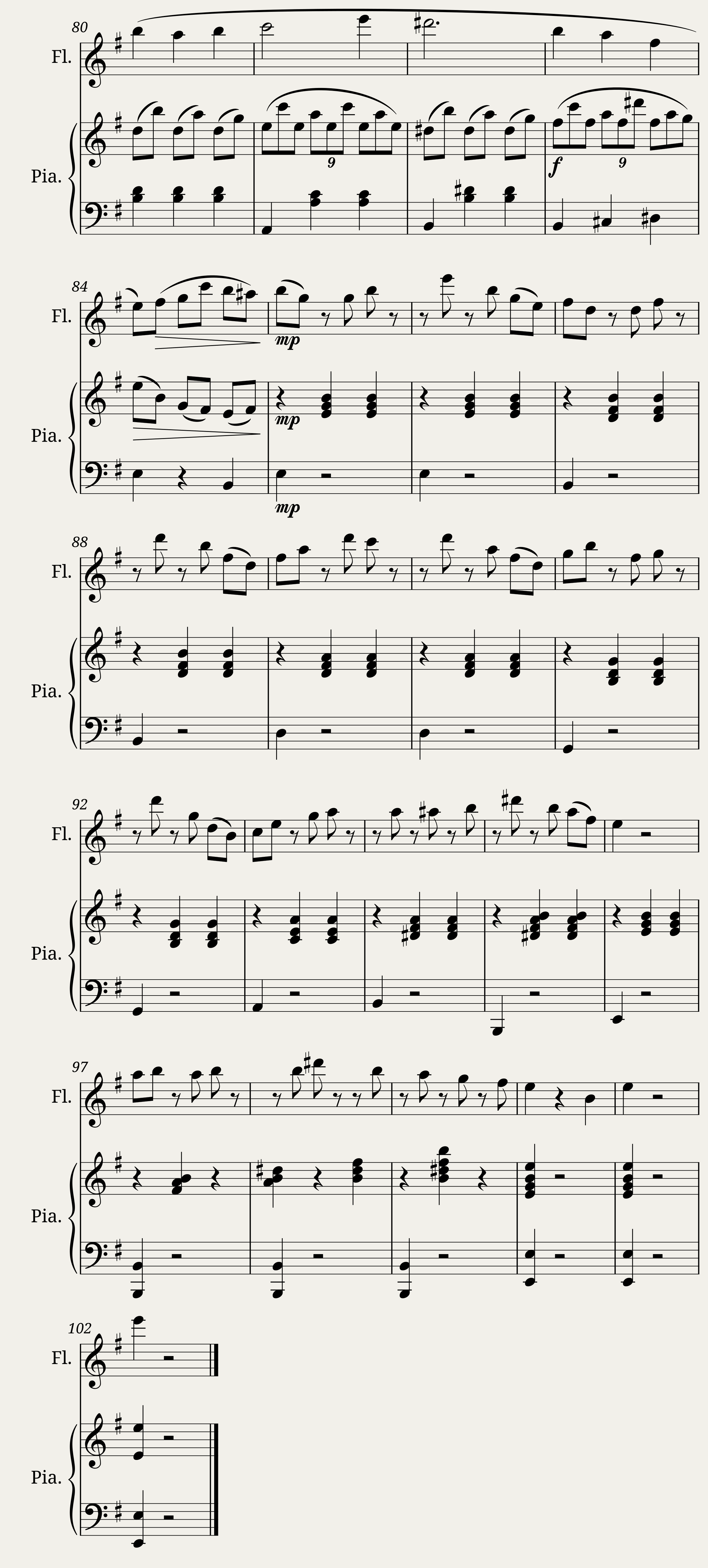 petite valse du dimanche soir — 4/4