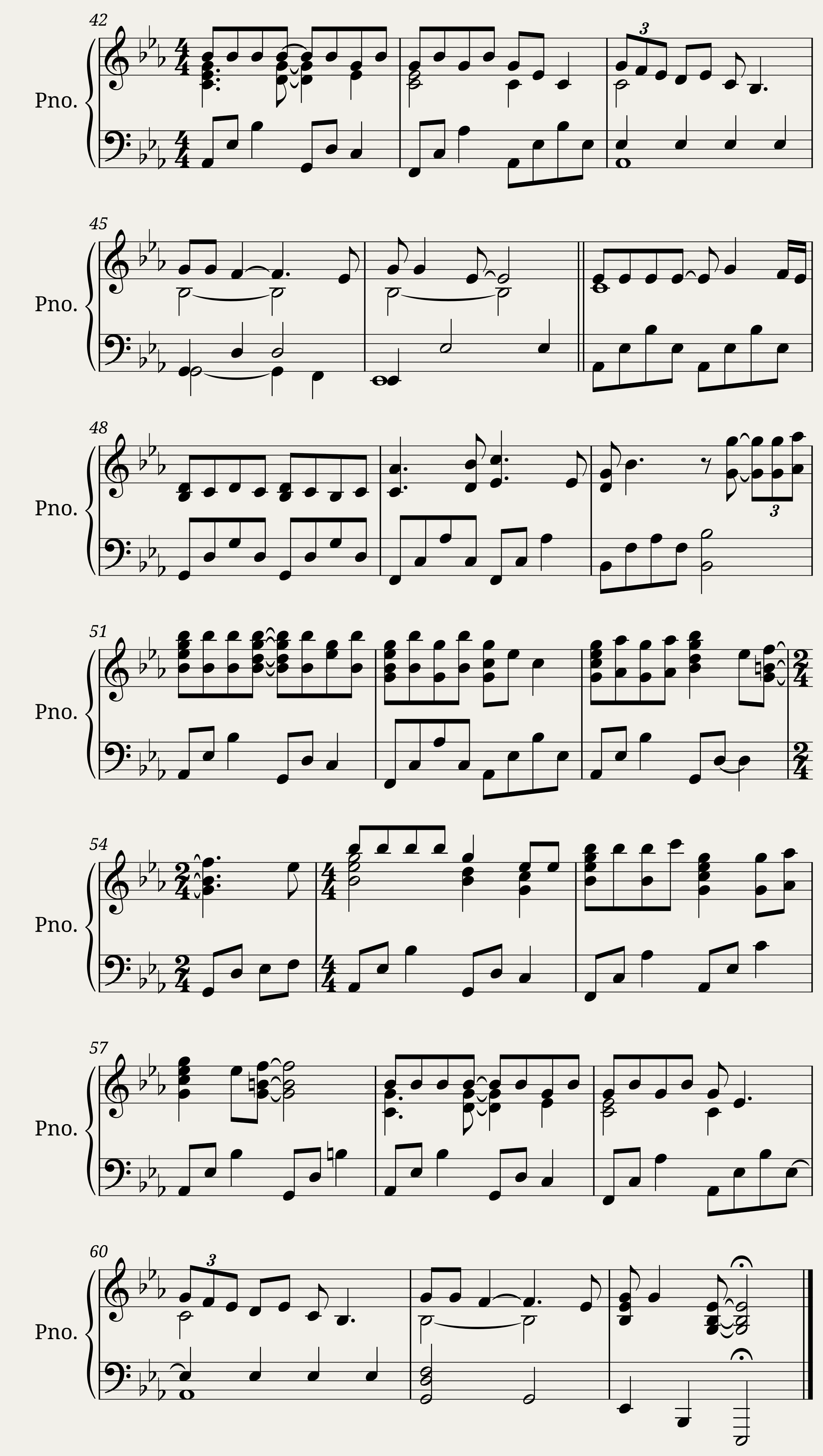 [PIANO SOLO] Chasing Pavements — 3/3
