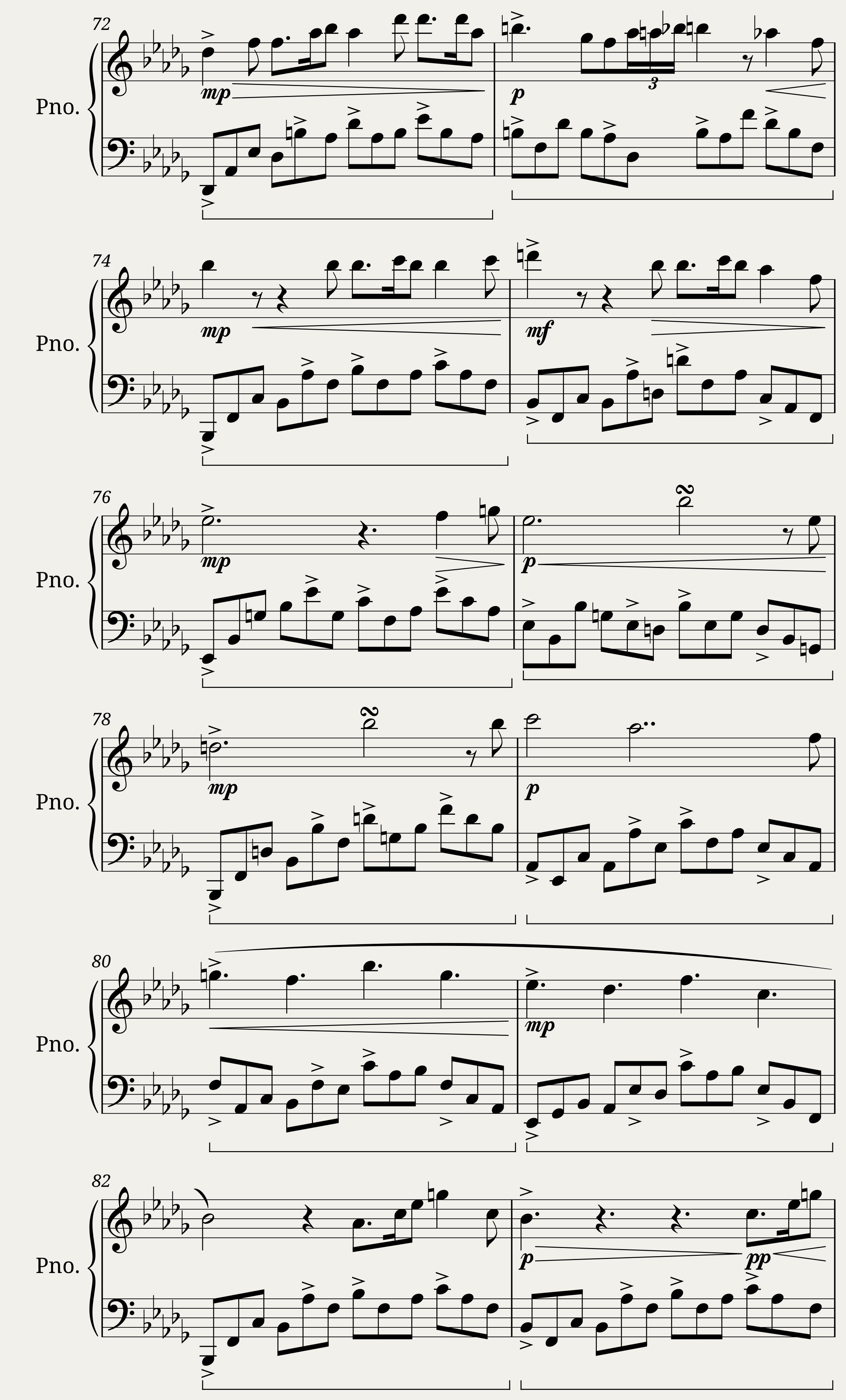 Arabesque n. 2 Op. 64 — 5/7