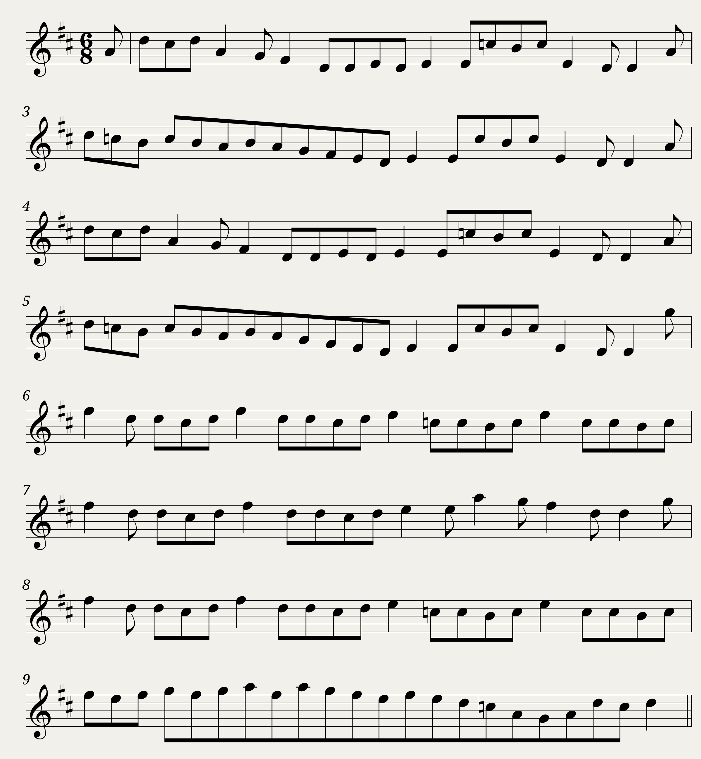Traditional music - Triad in L Major