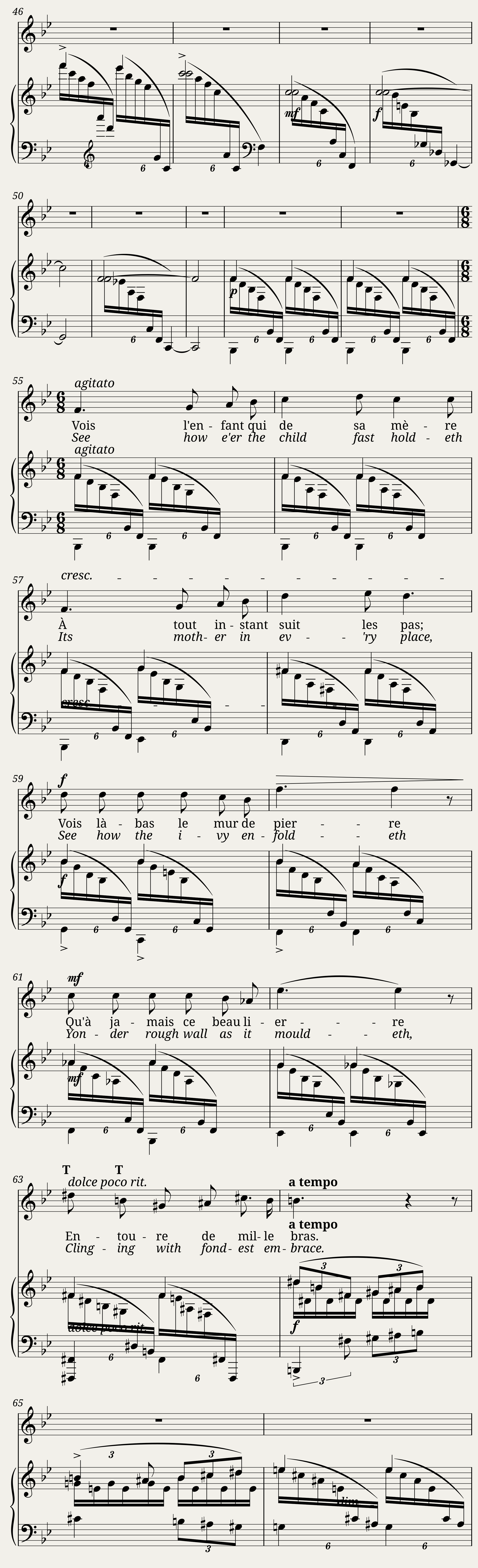 Chaminade Cécile - L'absente — 5/7