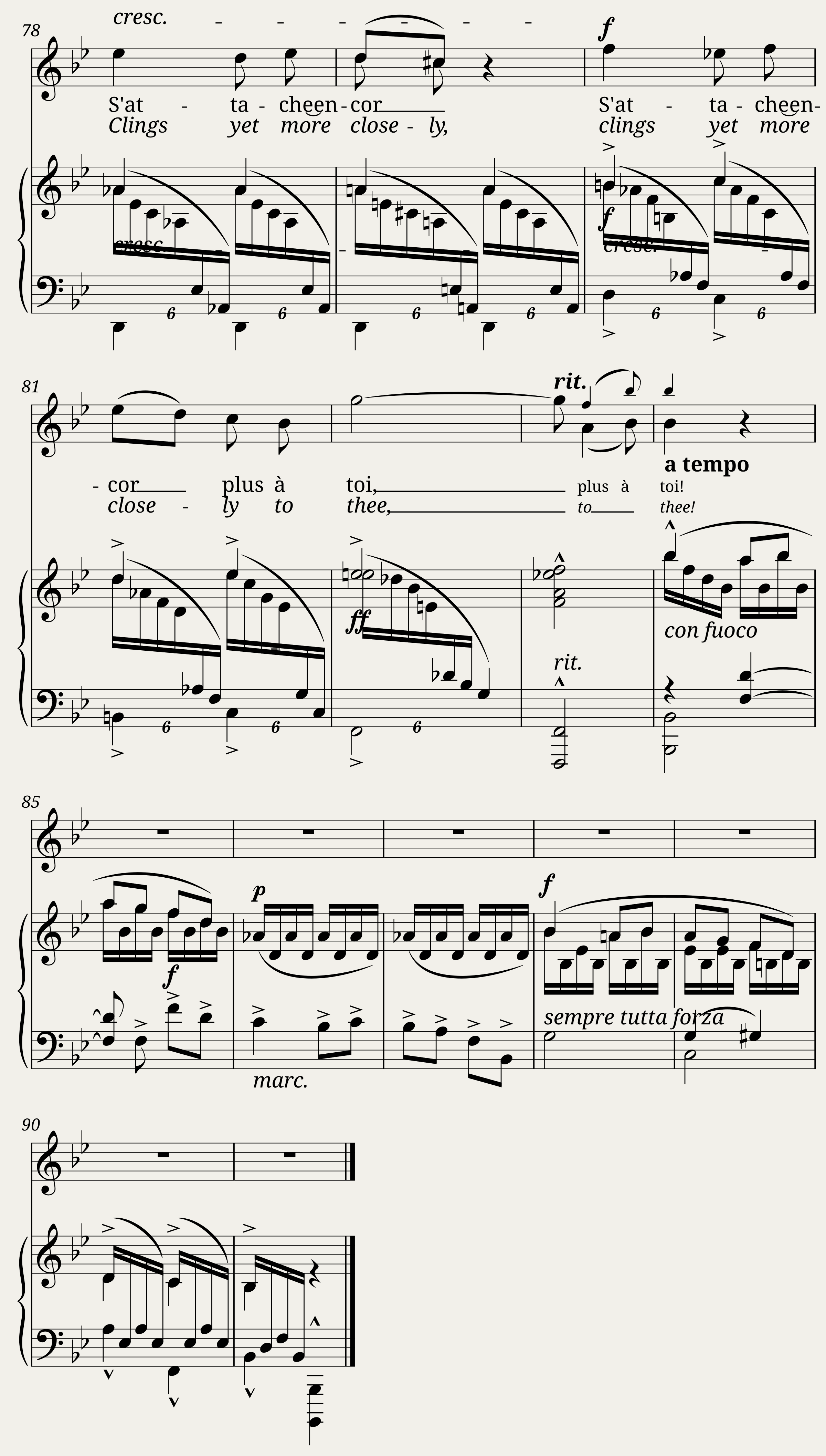 Chaminade Cécile - L'absente — 7/7