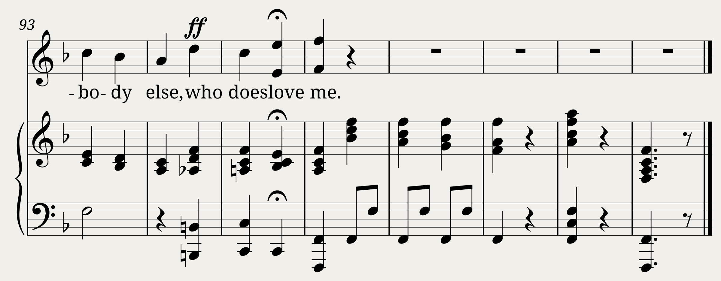 He doesn’t love me — 3/3