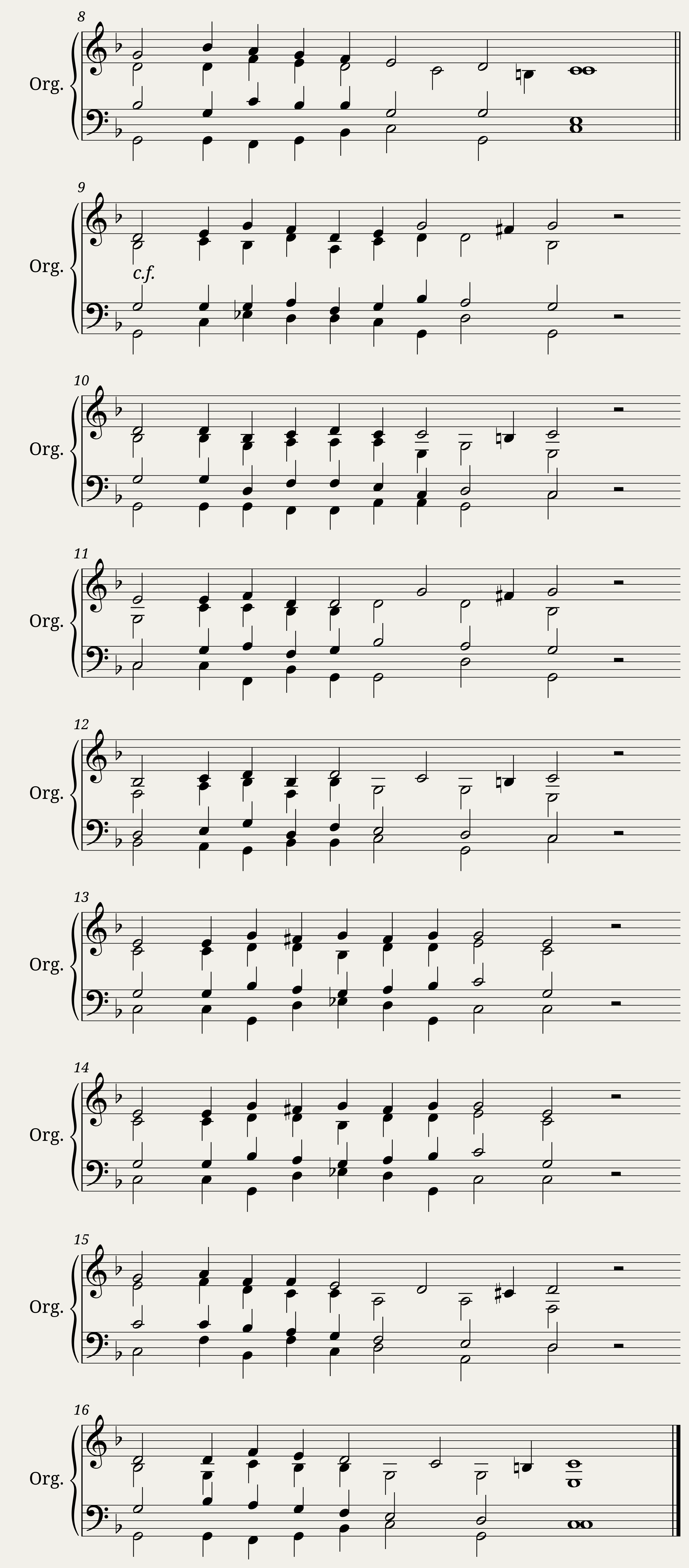 Goudimel Psalms 082 — 2/2