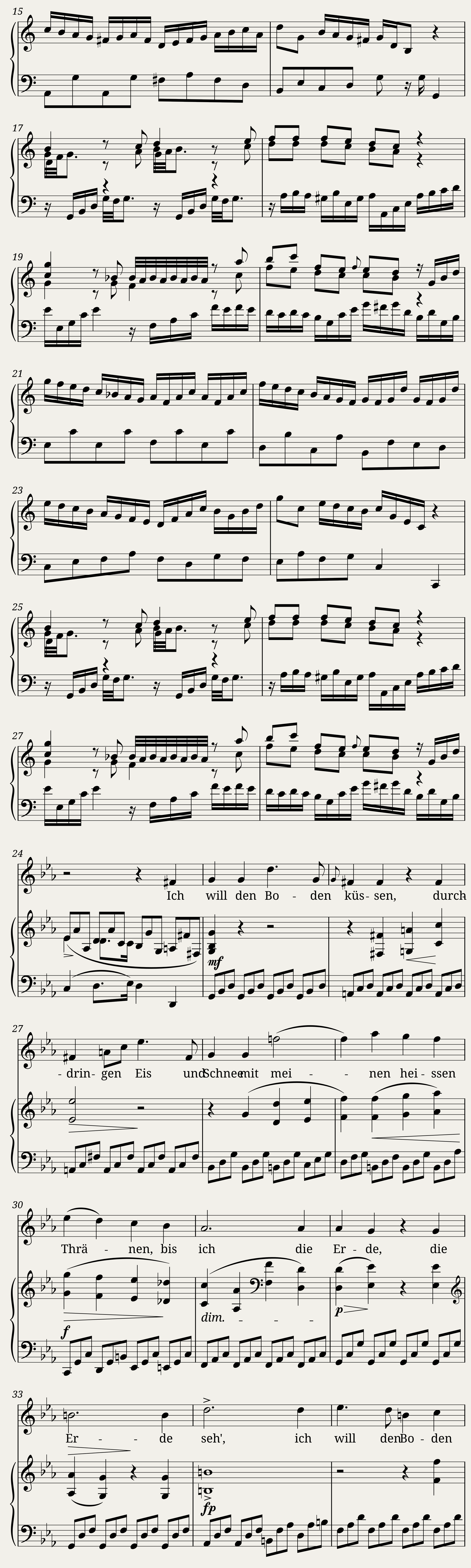 Whiskey is my Lullaby [Piano] — 2/3