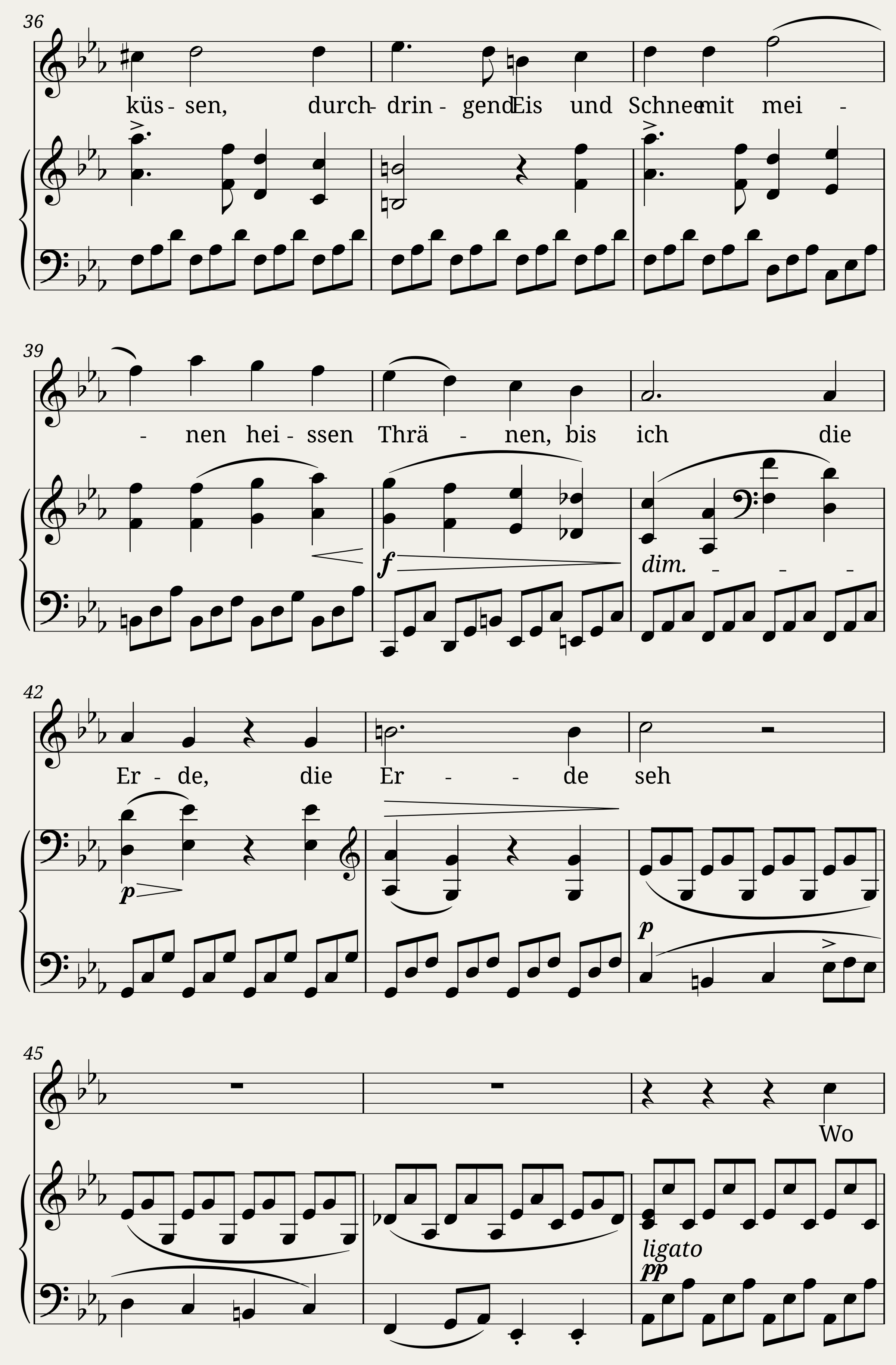 Whiskey is my Lullaby [Piano] — 3/3