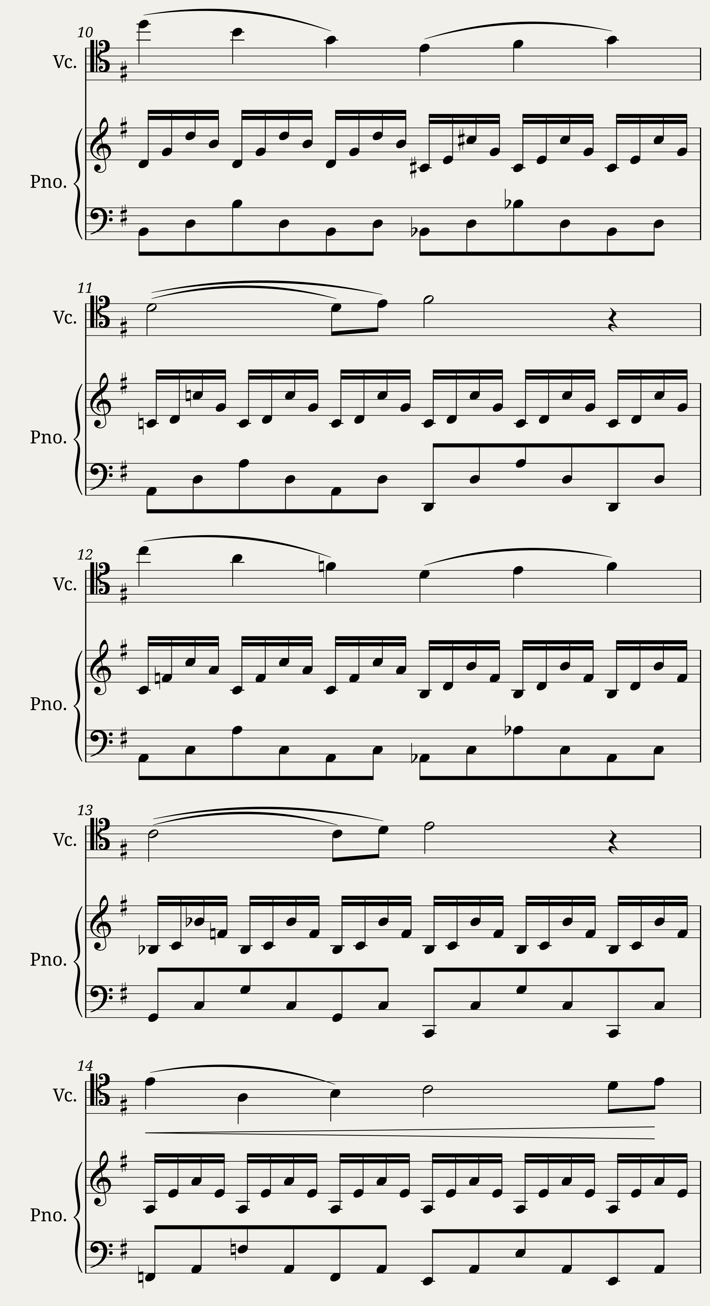 Ballade for one harp — 2/2