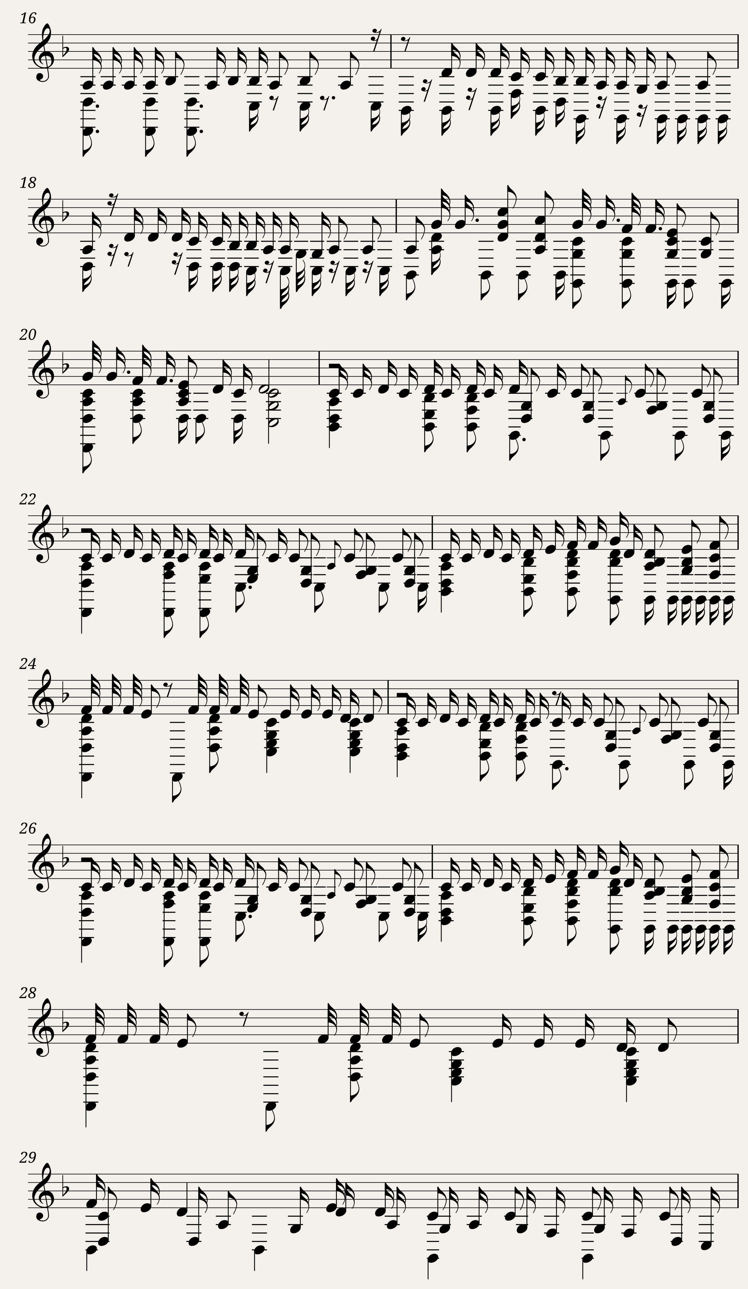 BTS - Black Swan Guitar Cover Score and Tab — 2/4