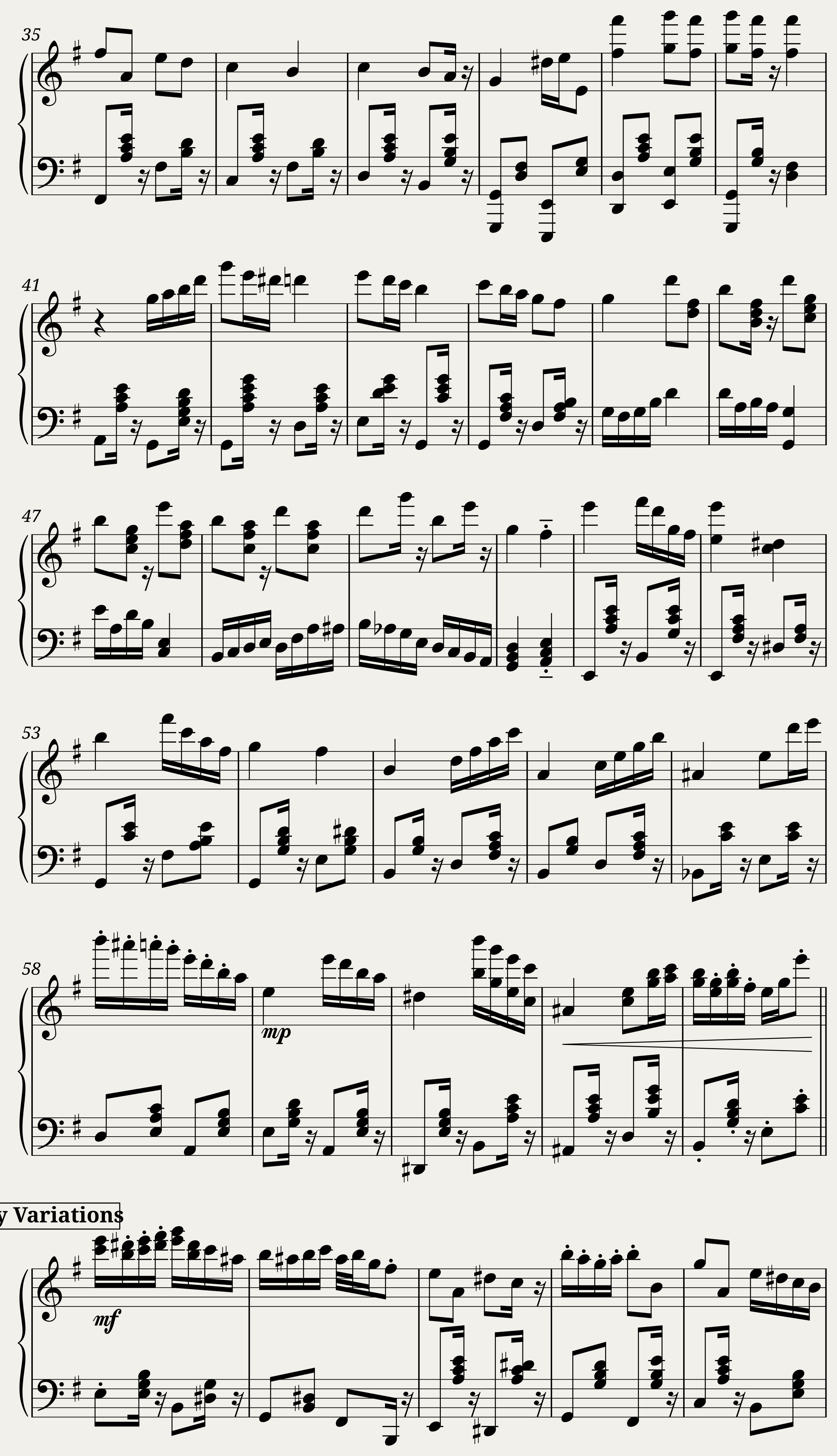 Hungarian Melody — 2/4