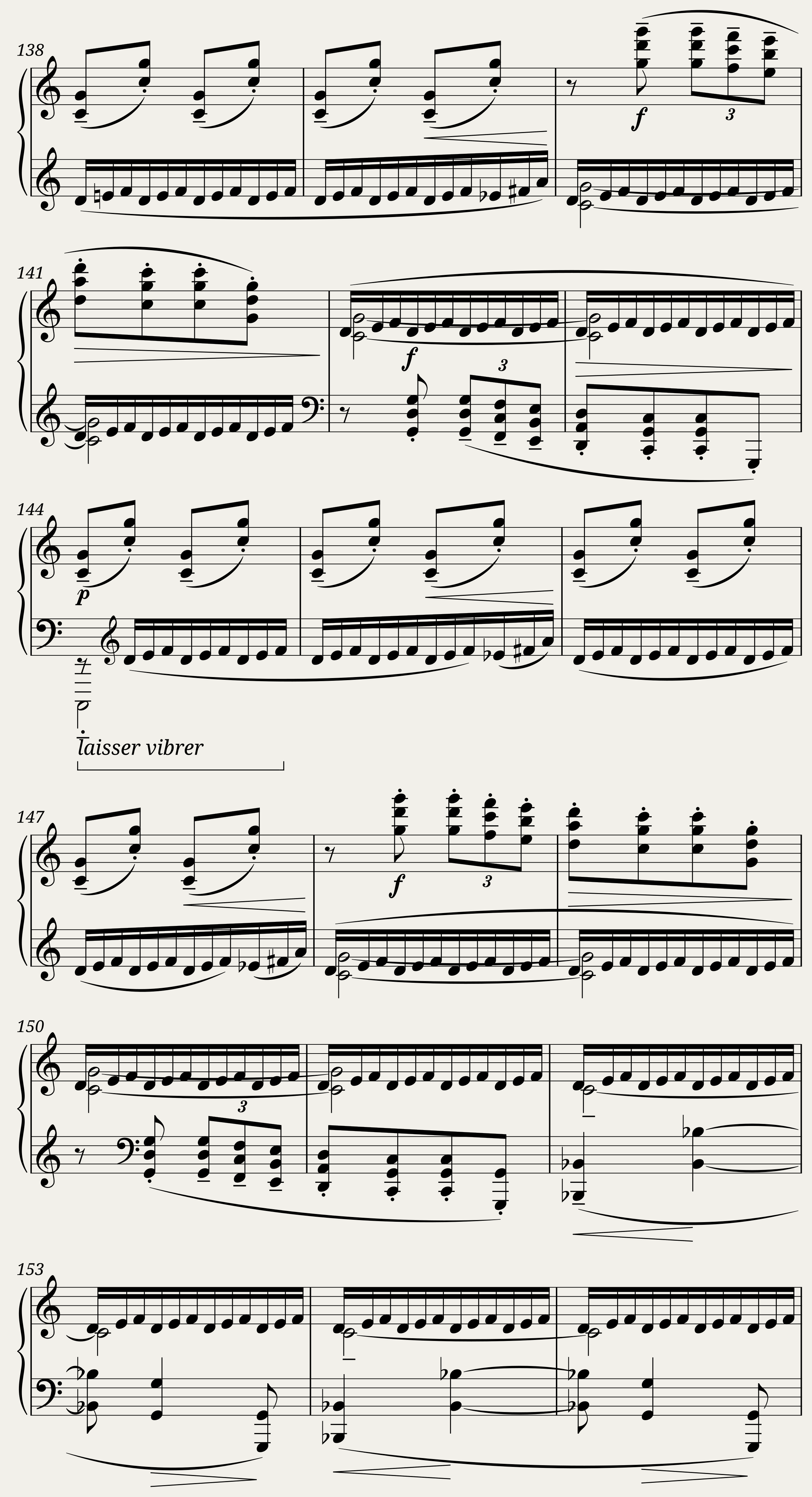 Mouvement (Images Nr. III) C. Debussy — 10/12