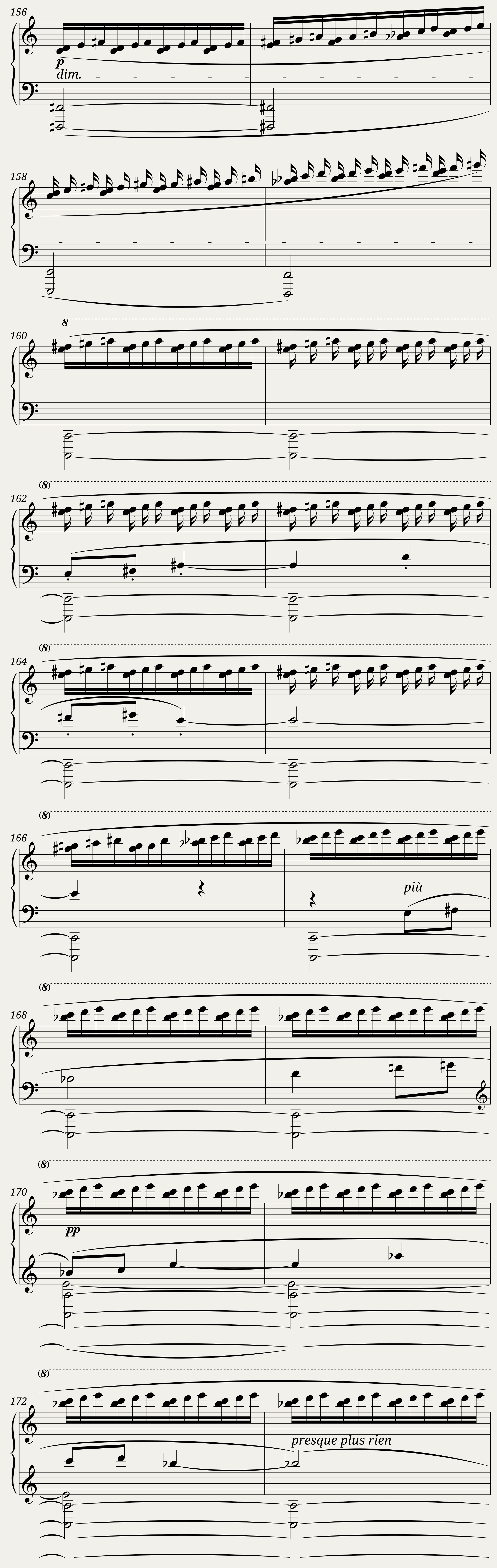 Mouvement (Images Nr. III) C. Debussy — 11/12