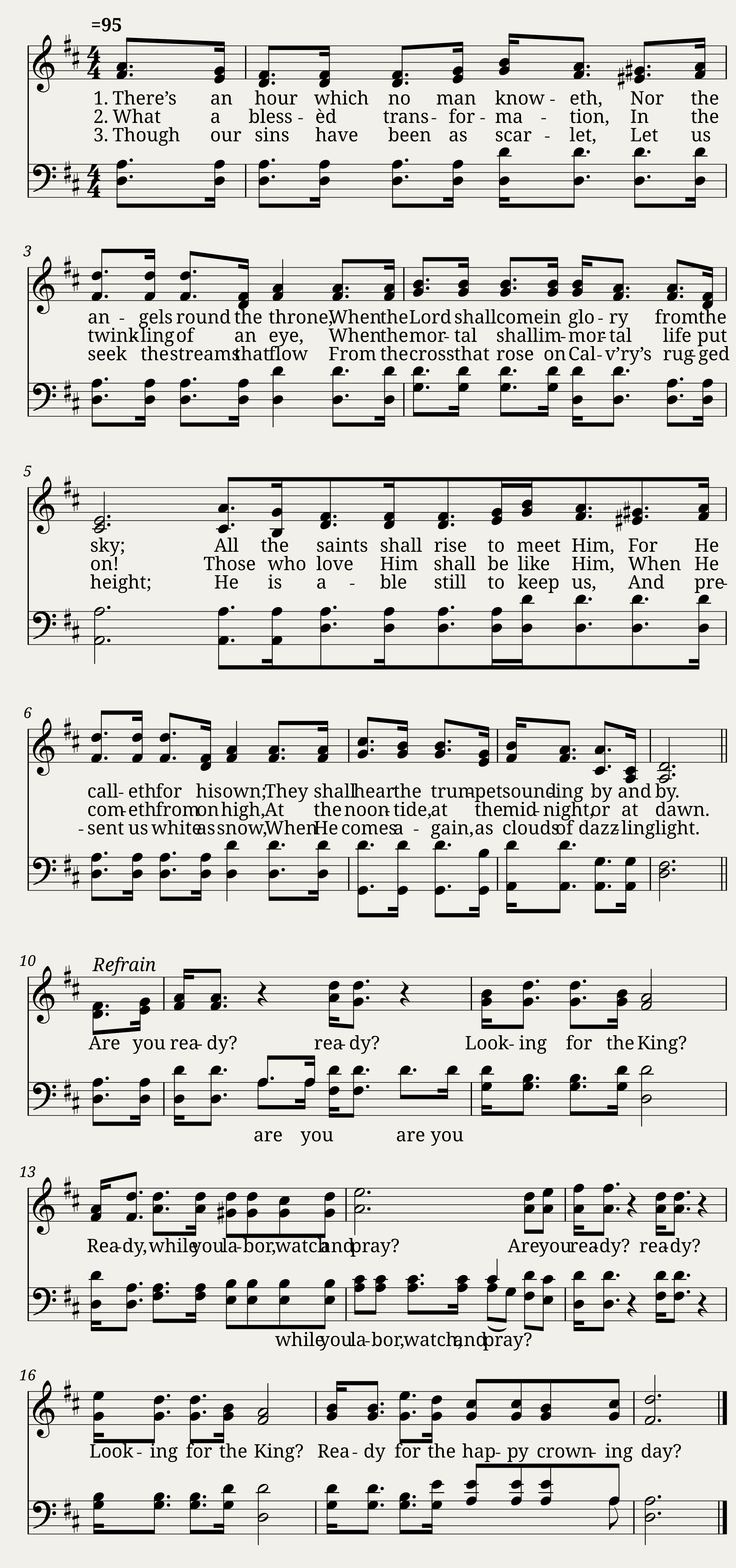 The happy crowning day - William J. Kirkpatrick