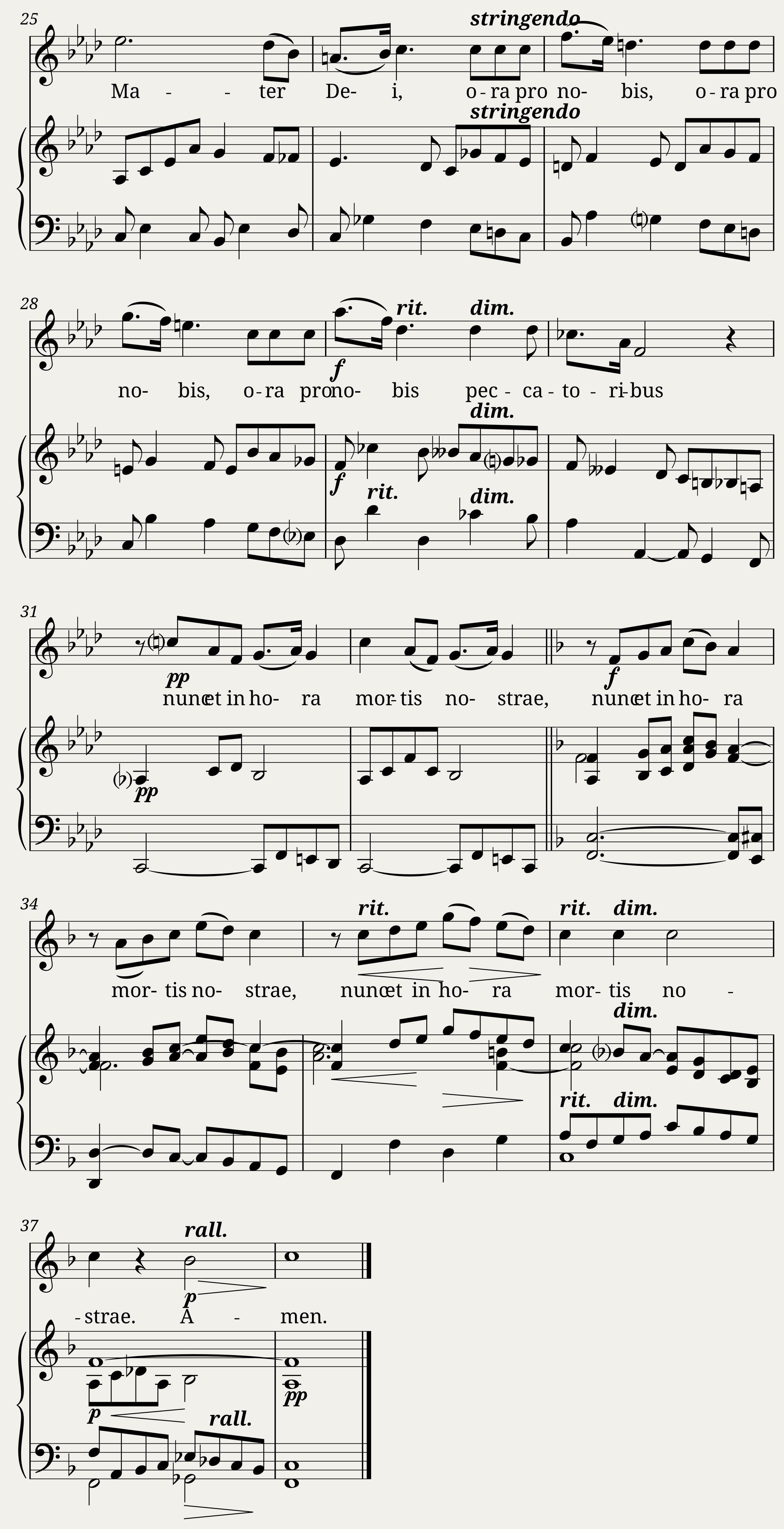 Ave Maria I - Jacques-Nicolas Lemmens — 2/2