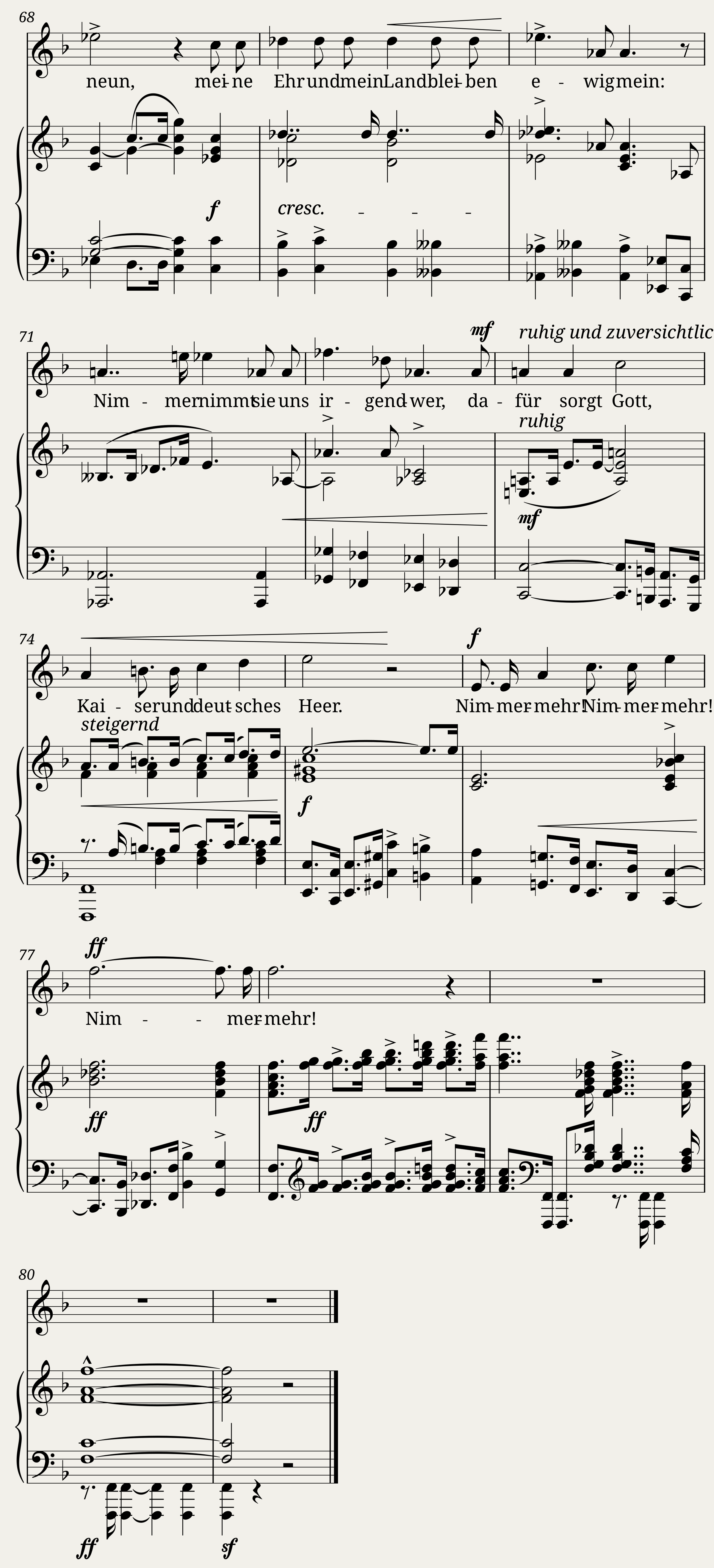 Reiterlied — 7/7