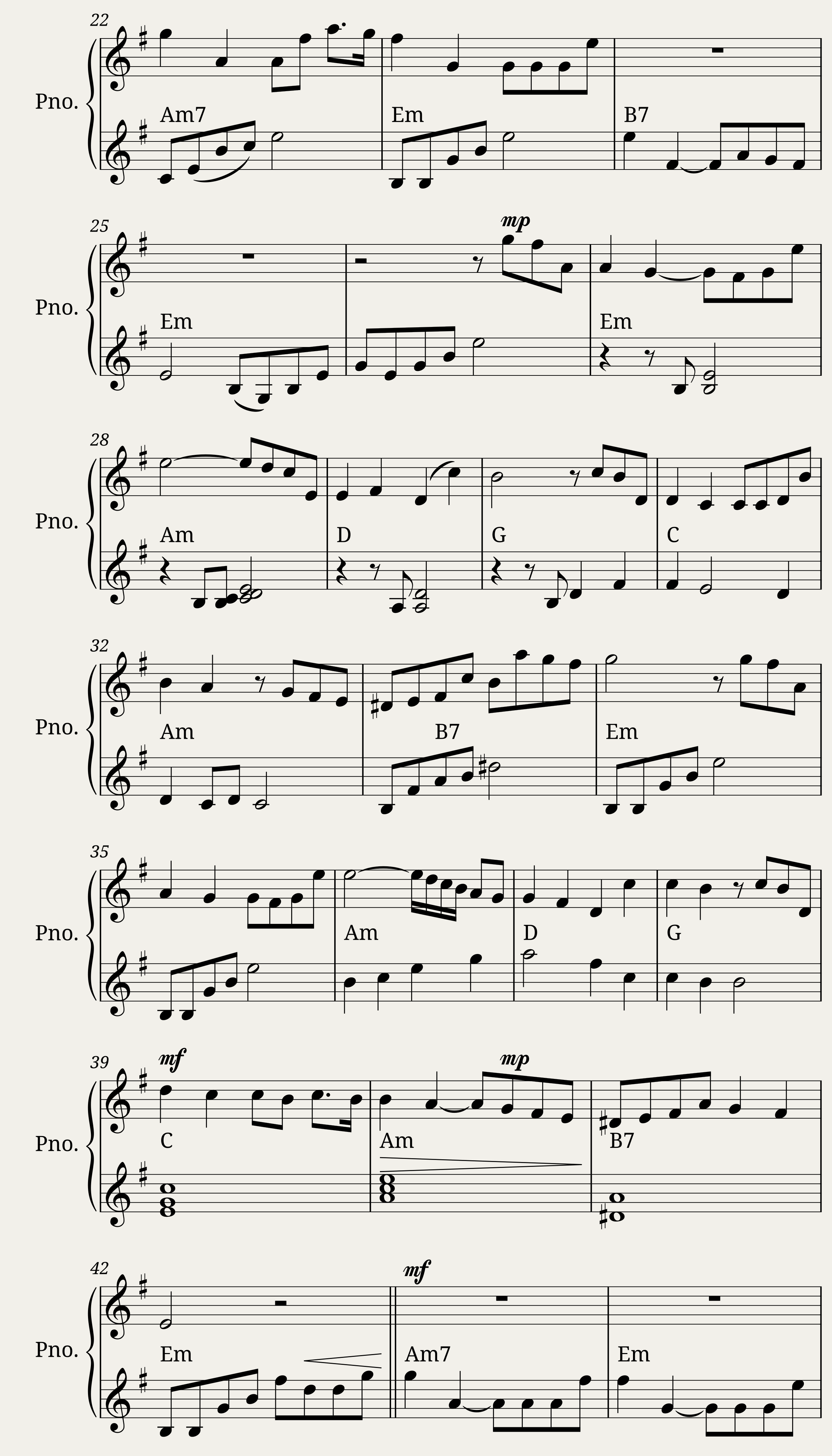 La Cinquantaine for violin — 2/2