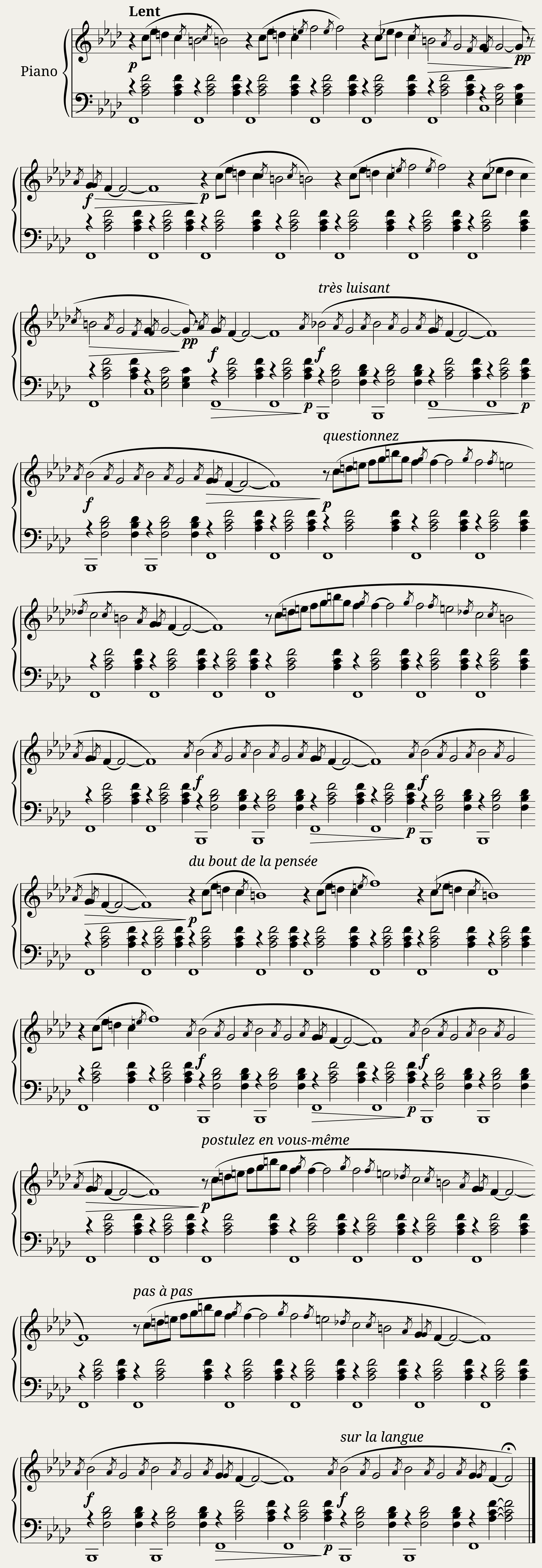 Gnossienne No. 1