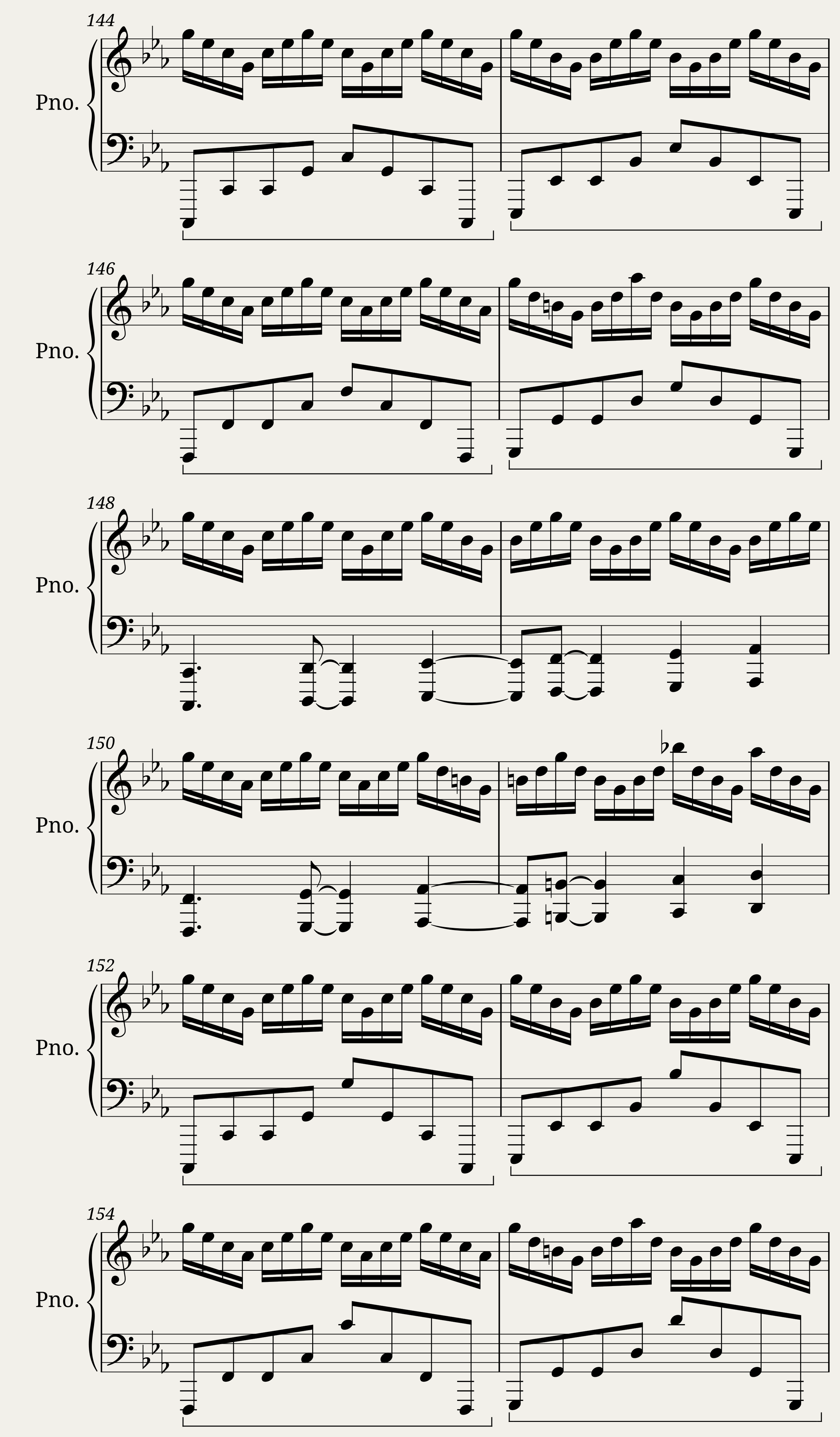 Jackpot - Kabhi Jo Baadal Barse (for Piano) (Raashi Kulkarni Varun Athilat) — 9/12