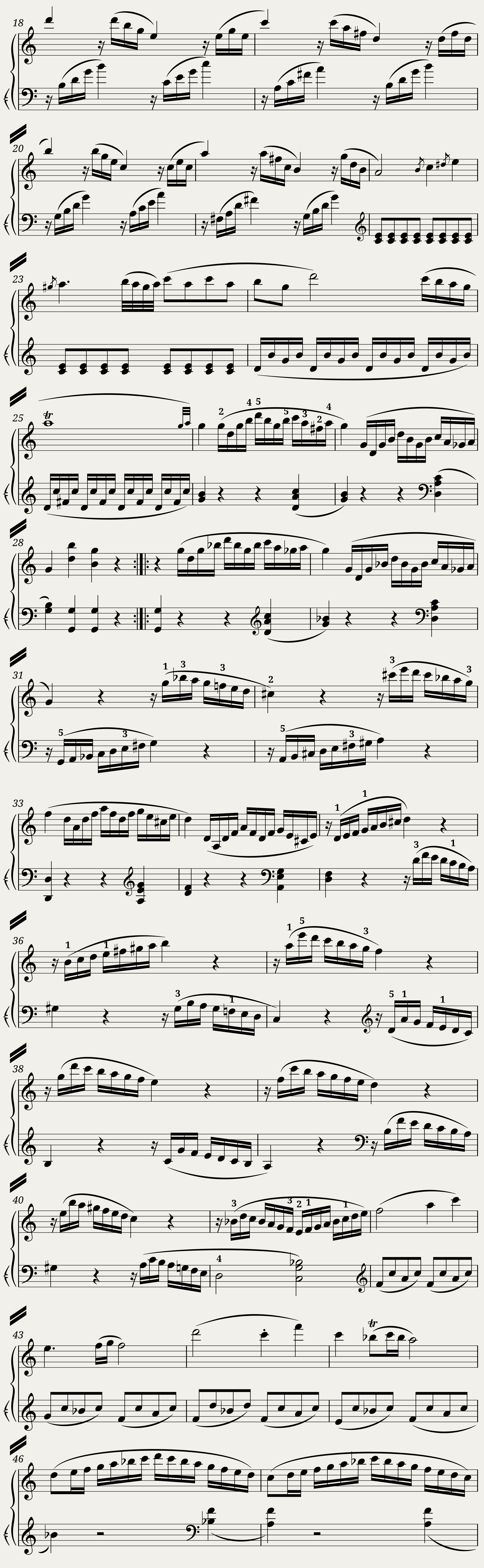 Piano Sonata No.16 in C major K.545 - Wolfgang Amadeus Mozart — 2/3