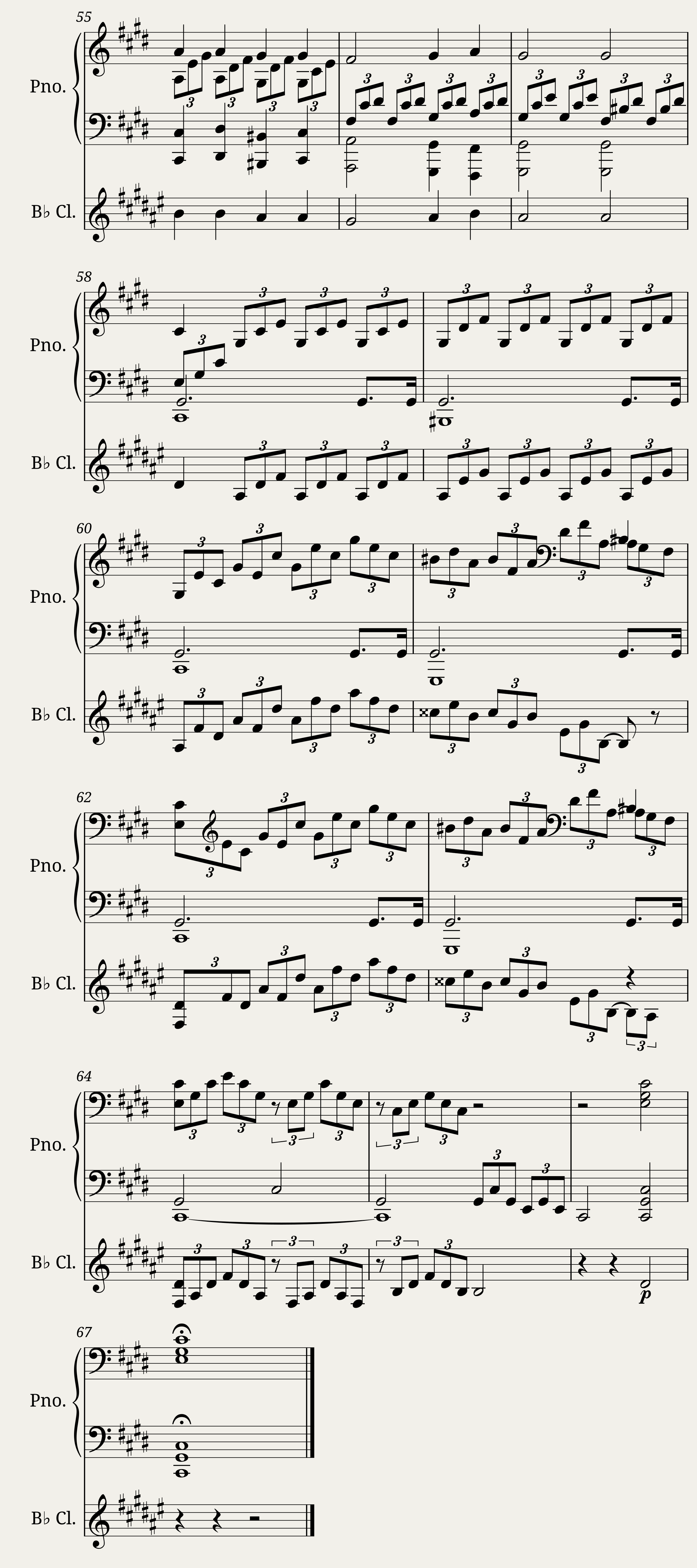 Moonlight Sonata Piano Sonate op.27-2 Mondschein 1st mov. — 5/5