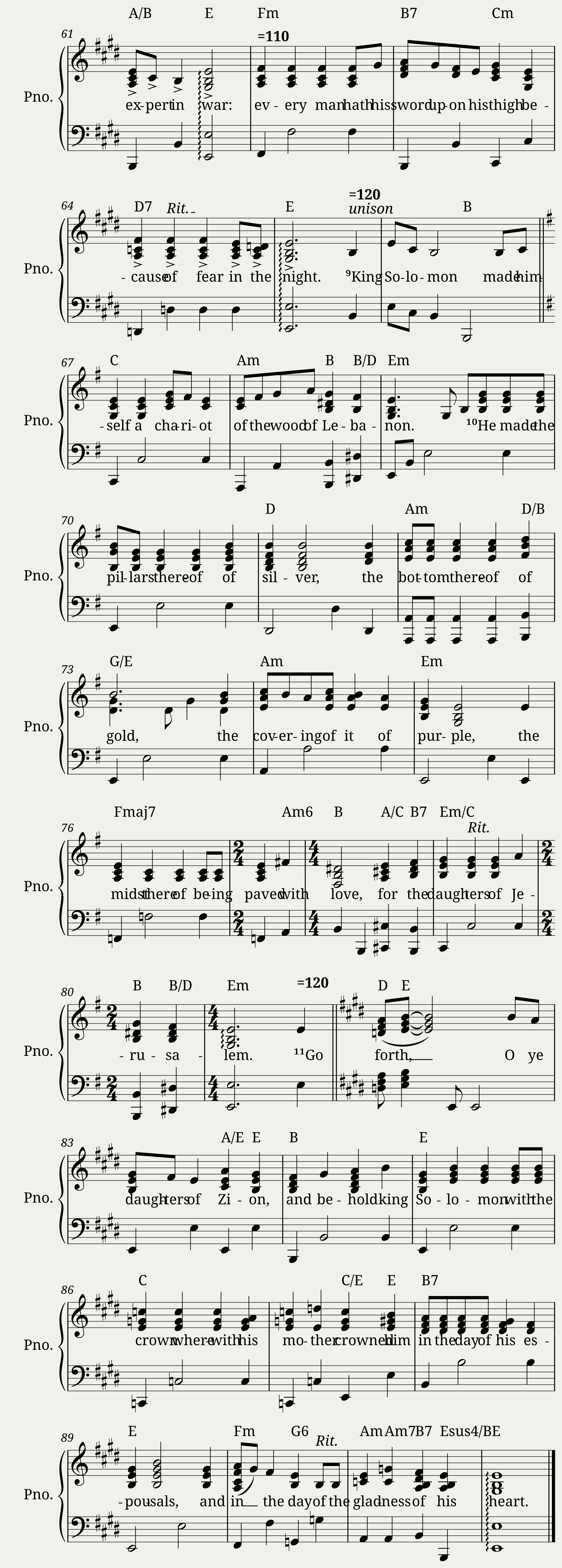 Song of Solomon 3:1-11 Scripture Song — 4/4