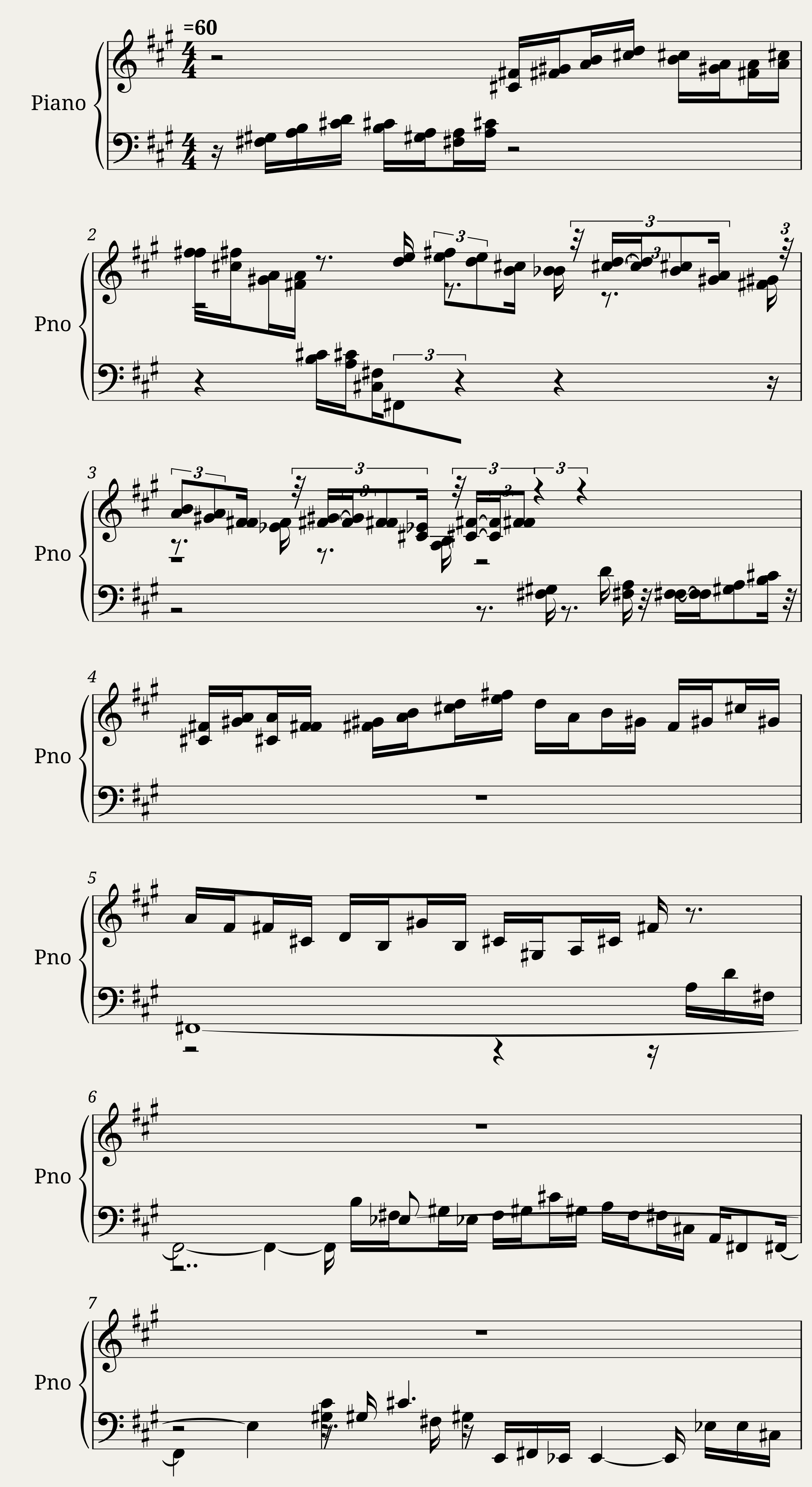 Toccata in f sharp minor — 1/20