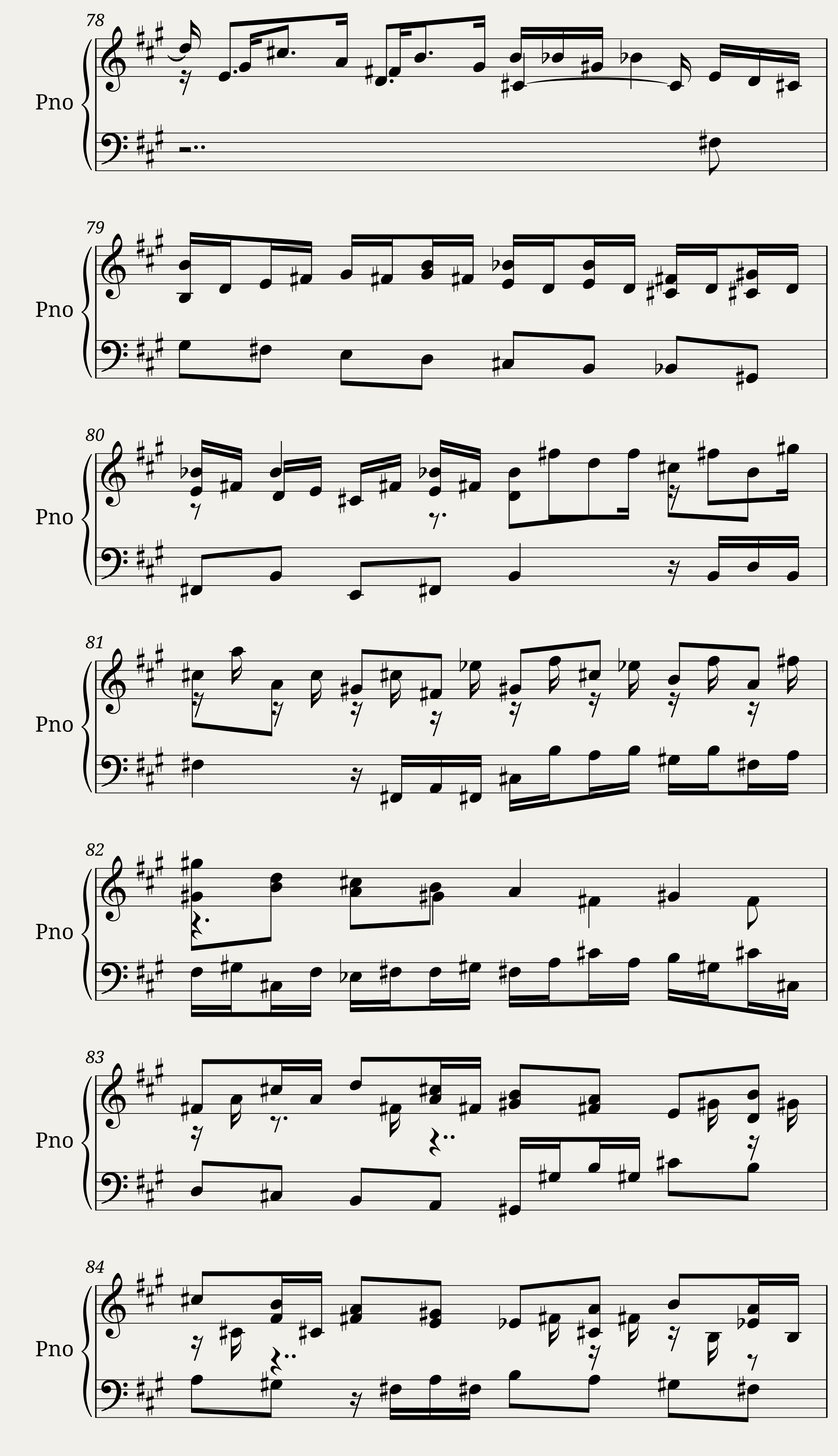 Toccata in f sharp minor — 9/20