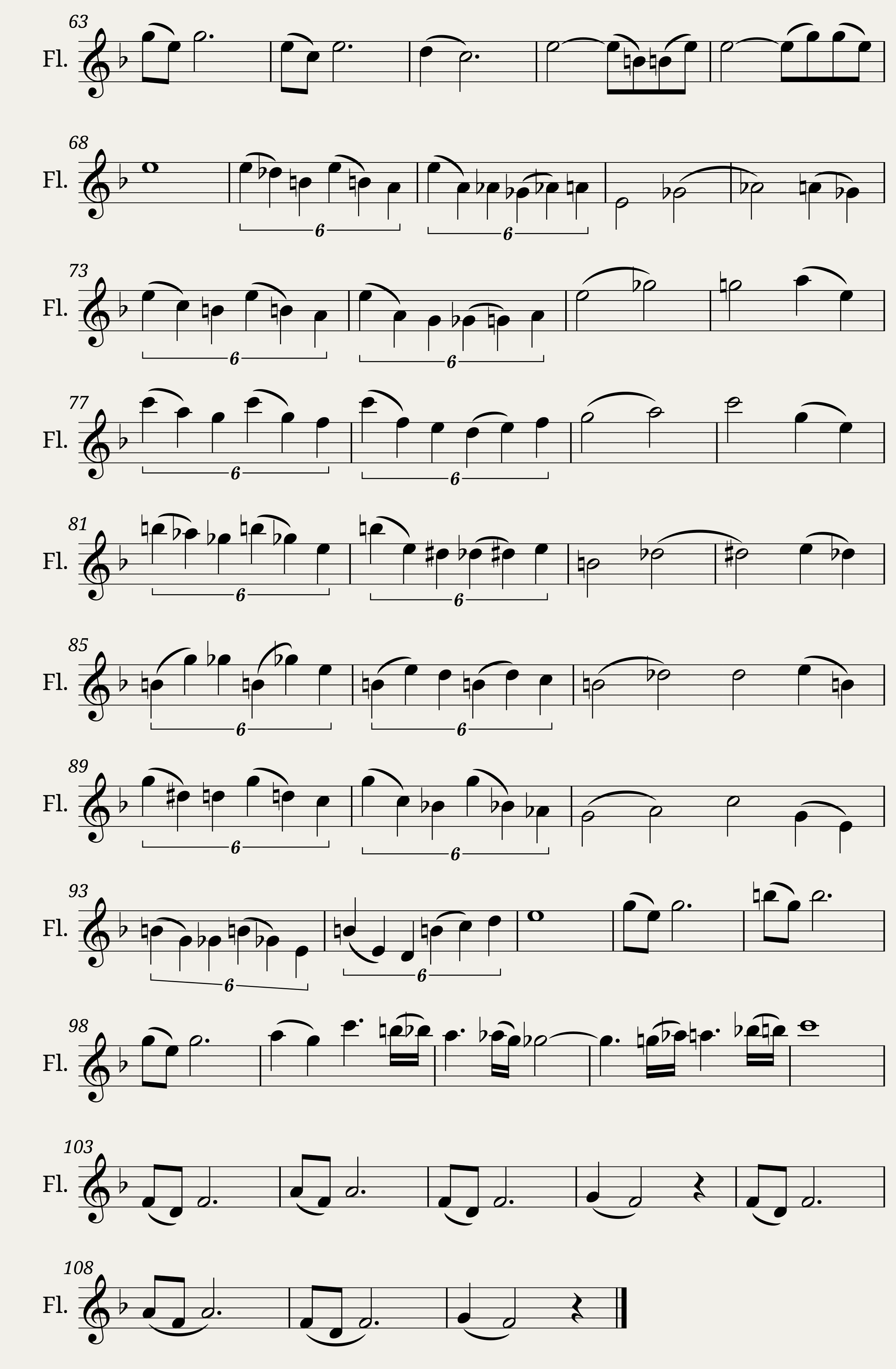 Mélancolie per Flauto — 2/2
