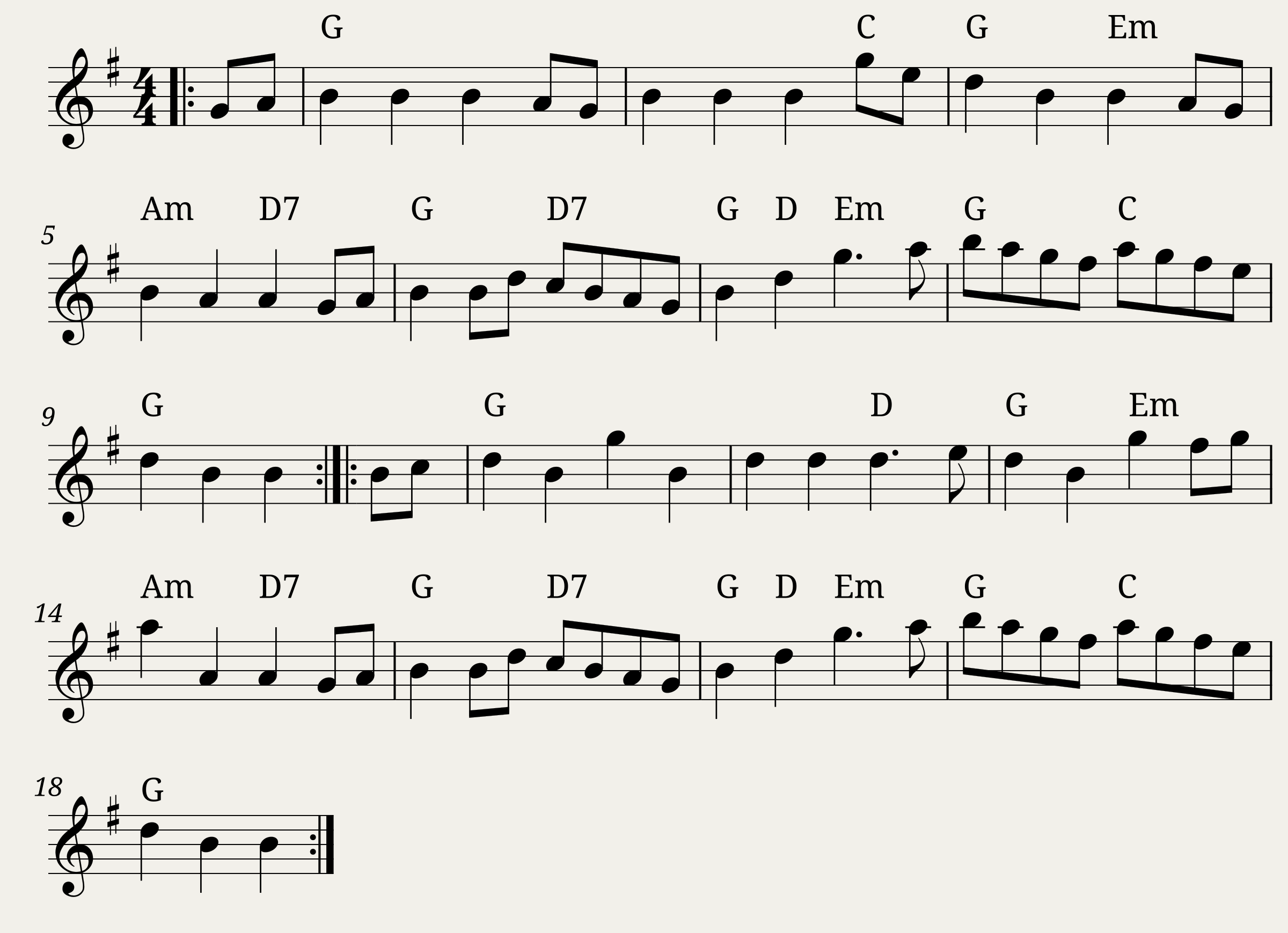 Traditional music - The White Cockade