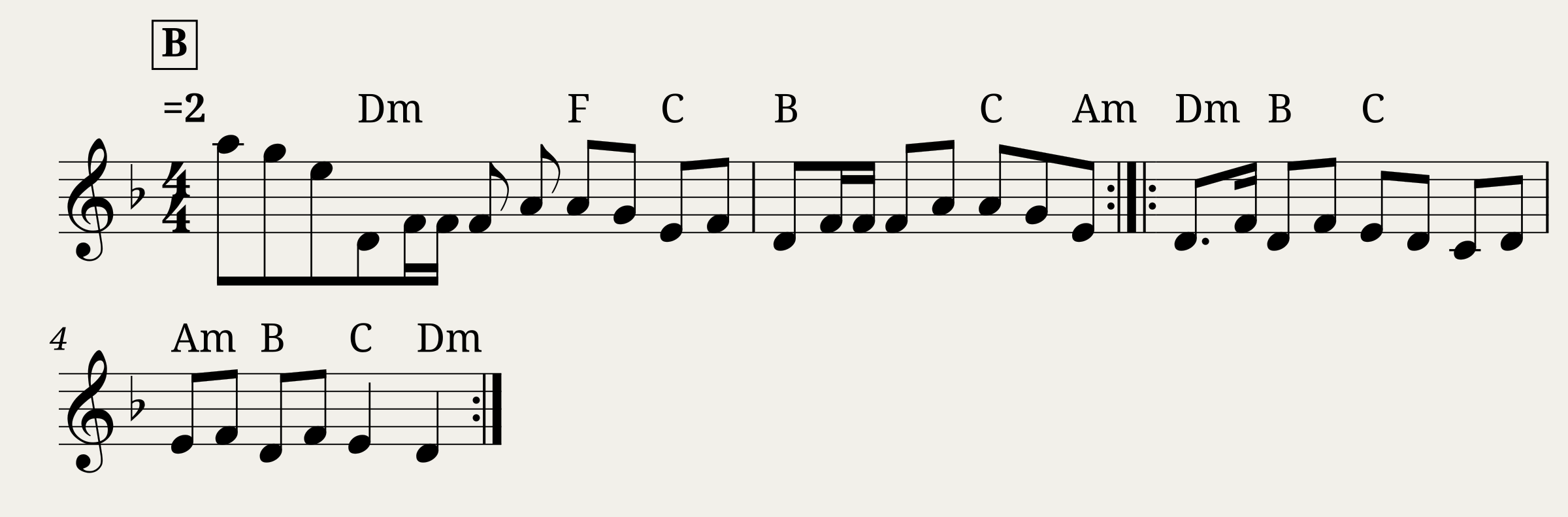 Traditional music - Ton simple plin