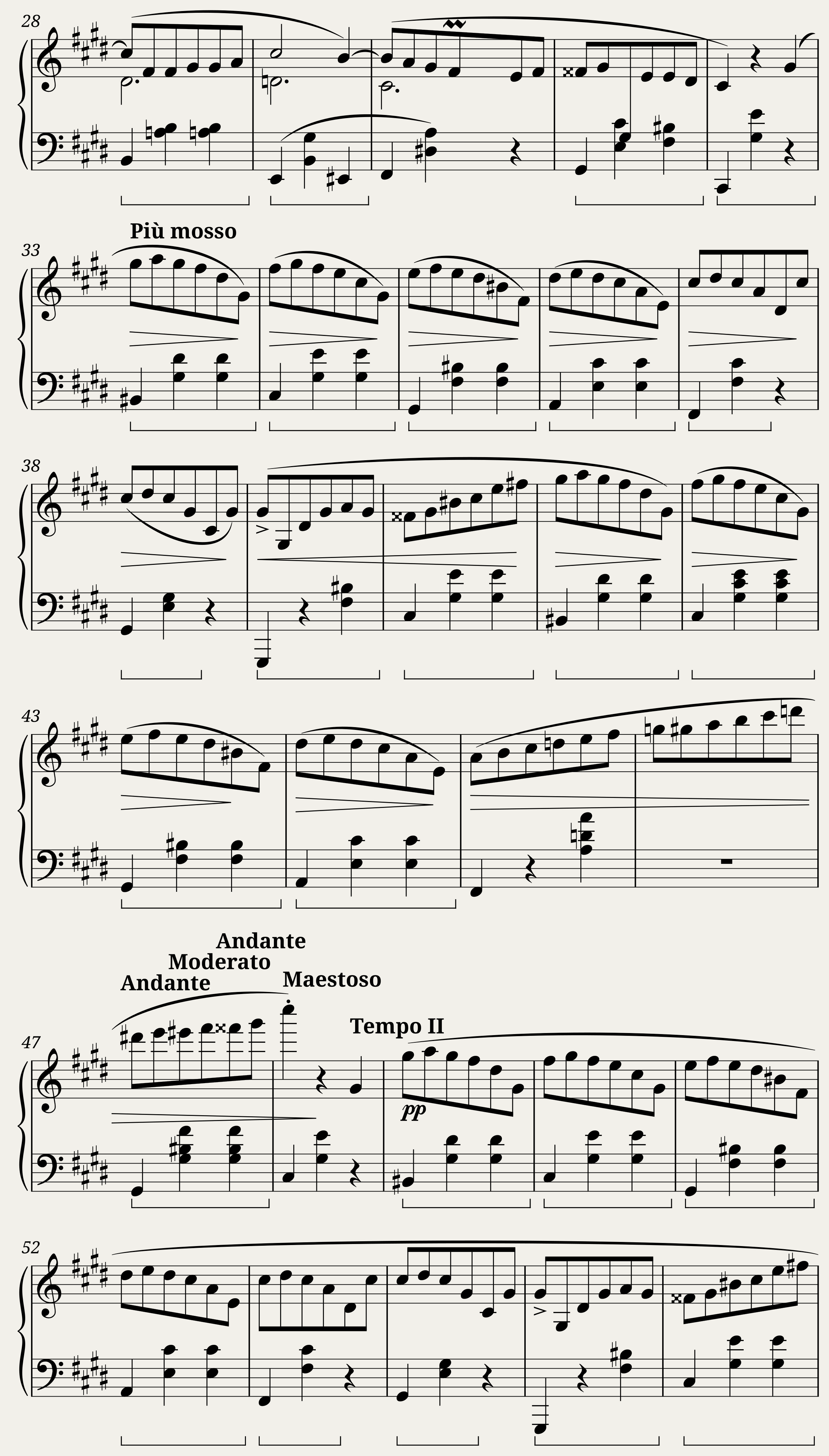 Waltz Opus 64 No. 2 in C Minor — 2/7