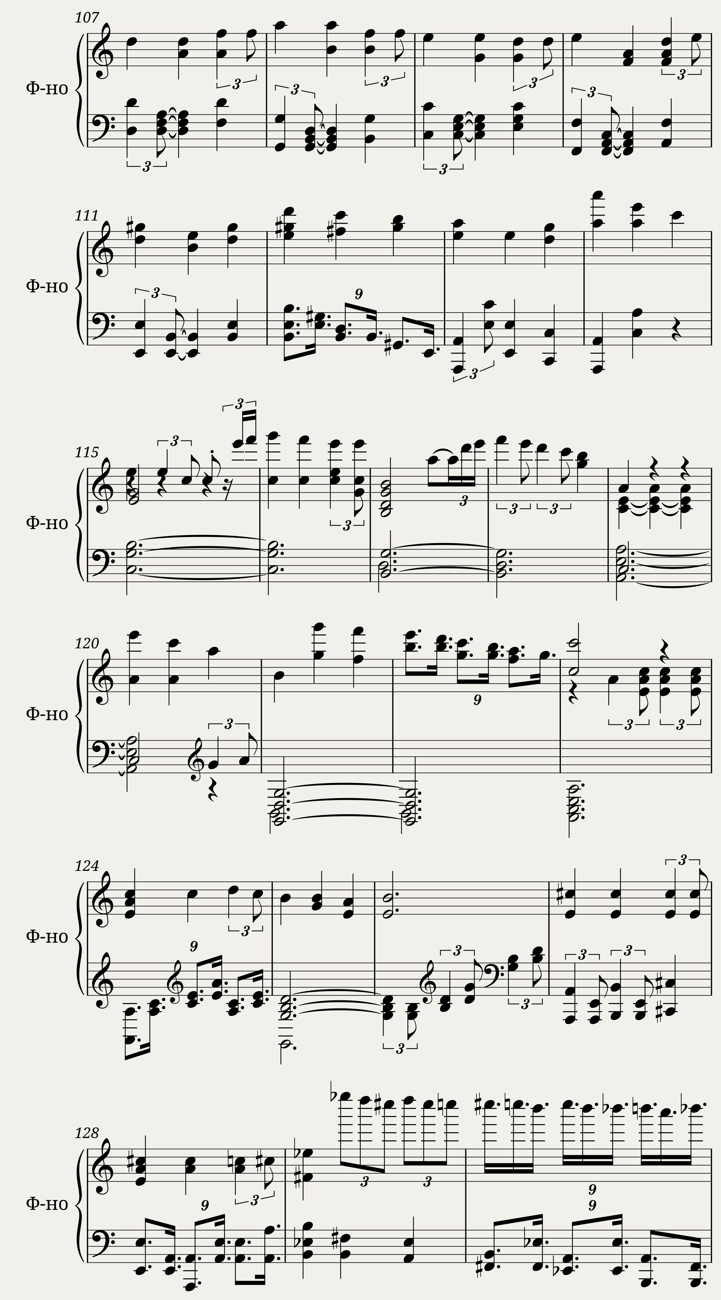 Variação do Funeral Maçônico de Mozart (Variation of the Masonic Funeral Music by Mozart) op.11 — 4/5