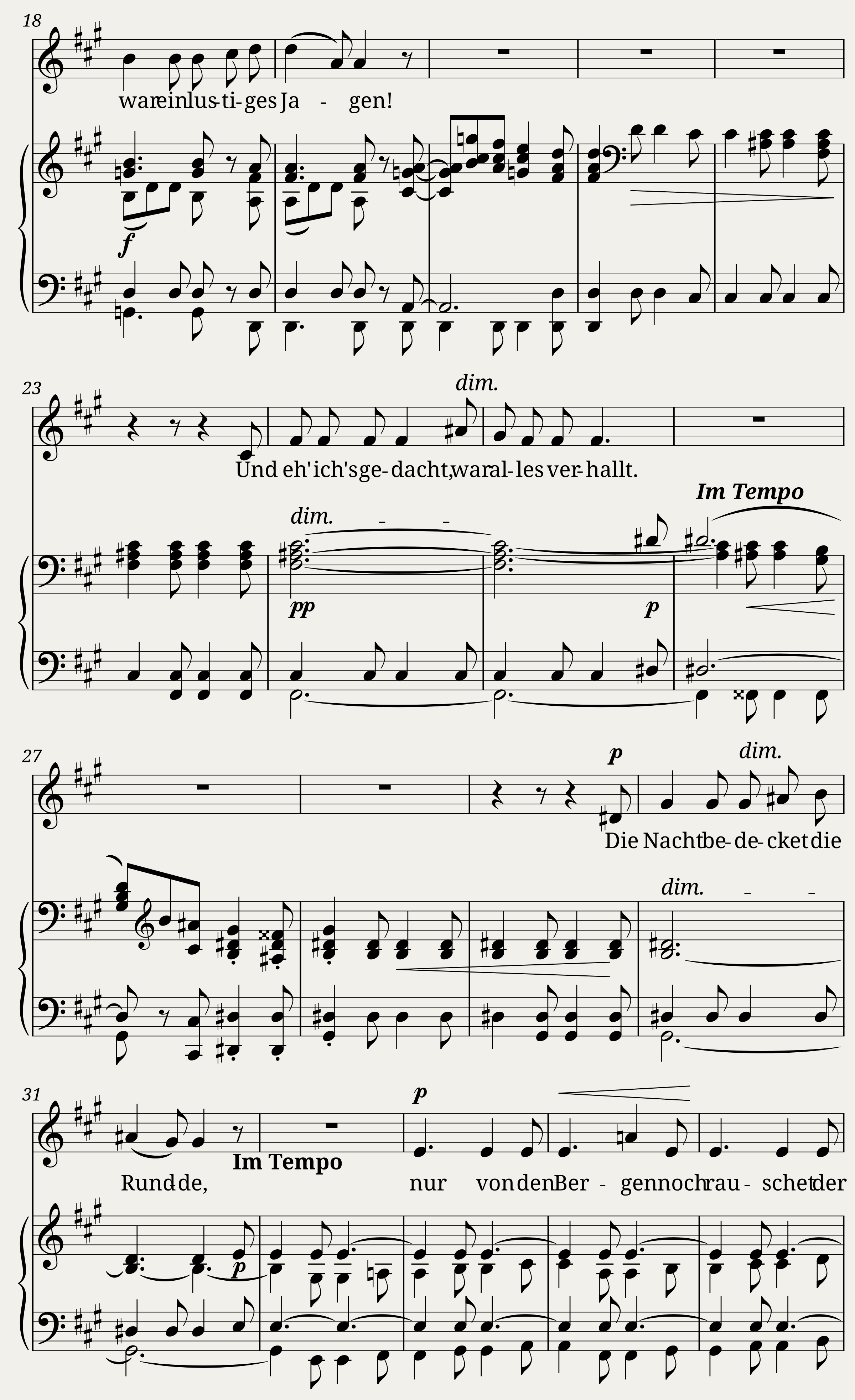 The easter sunshine breaks again - Anonymous — 2/2