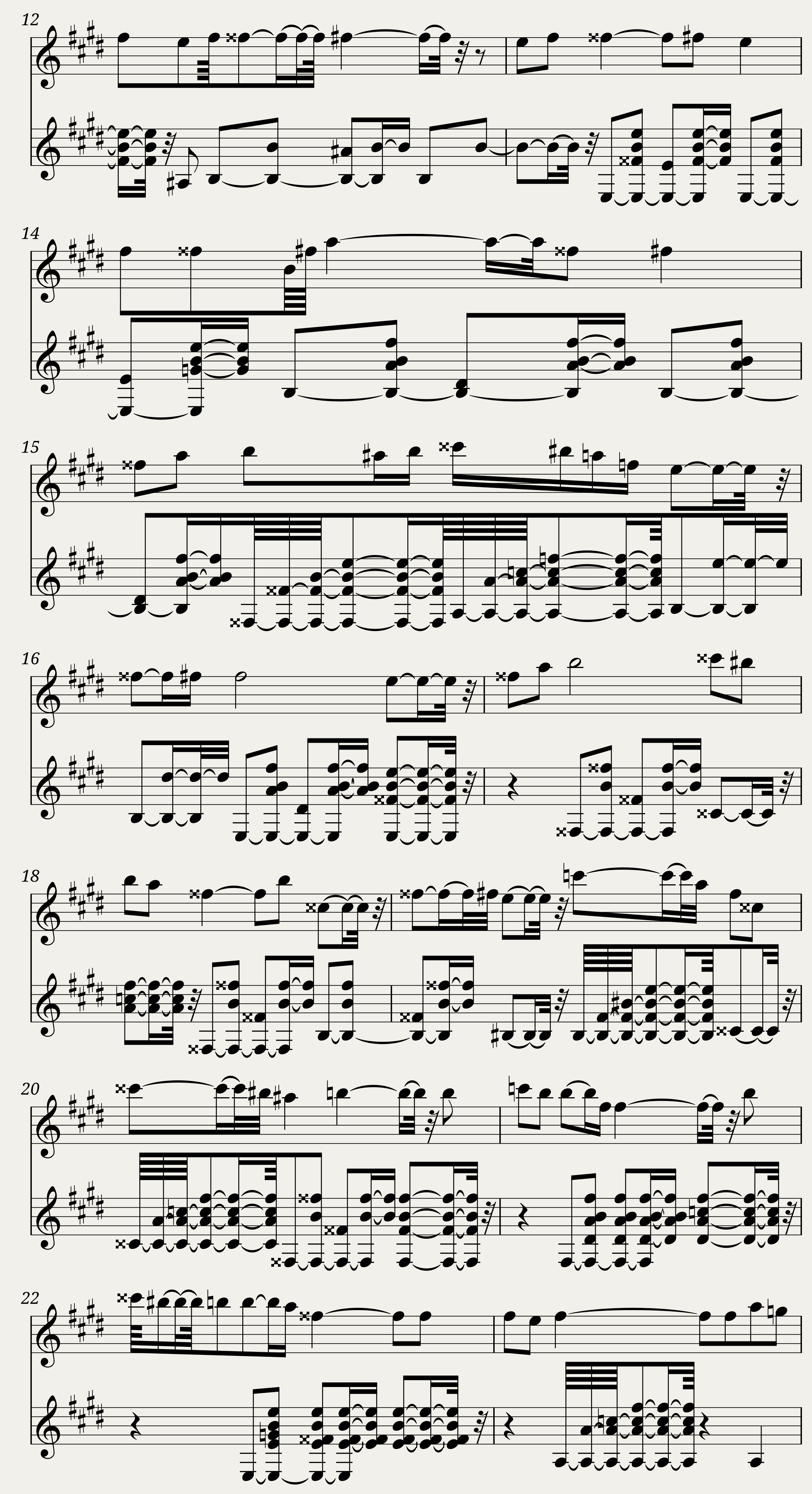 N. Paganini - Sonata for Violin and Guitar in E — 2/9