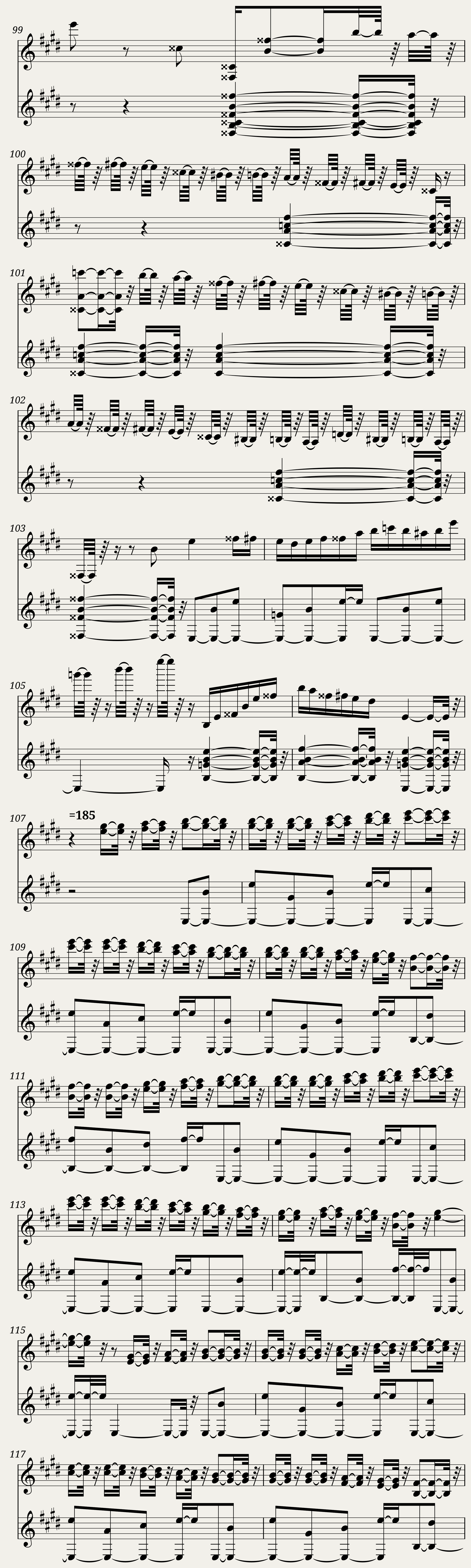 N. Paganini - Sonata for Violin and Guitar in E — 8/9