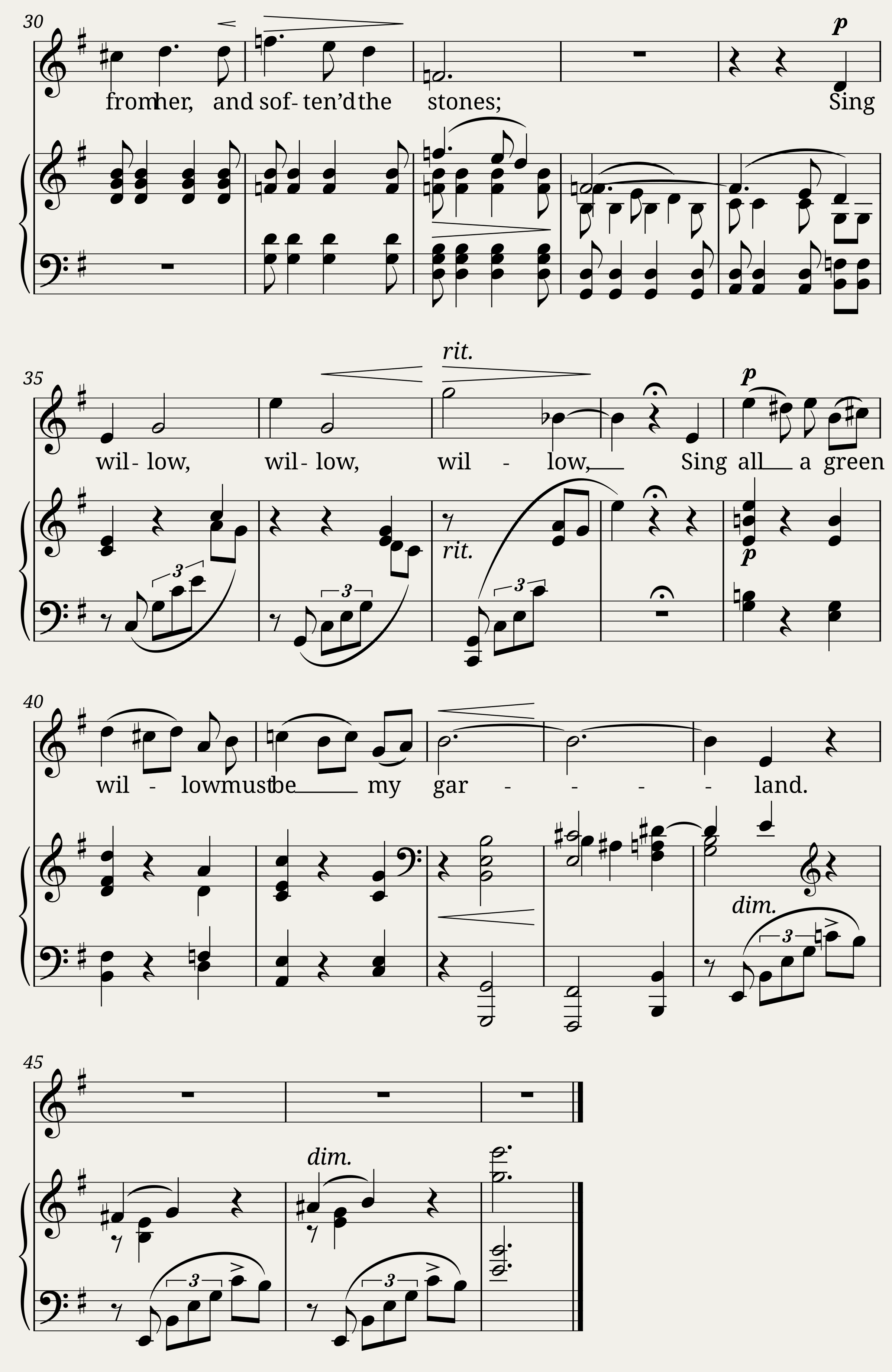 Willow song — 2/2