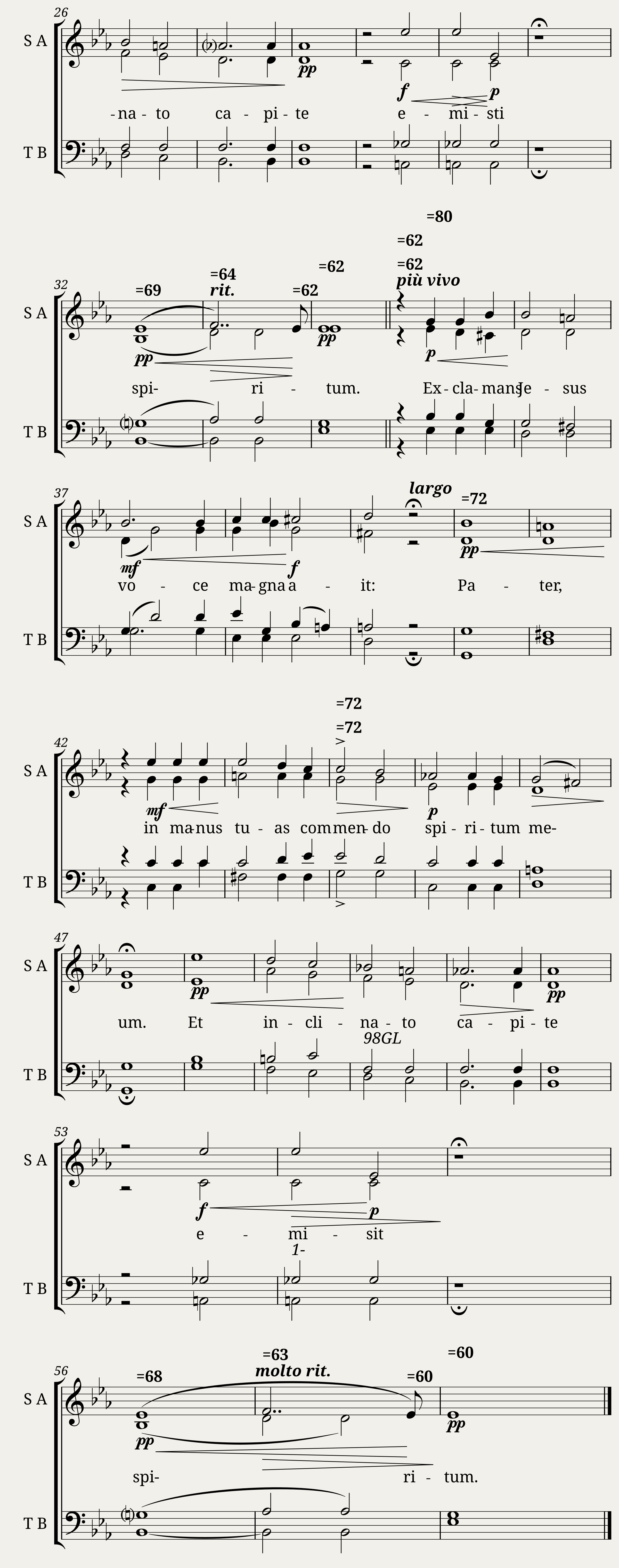 Tenebrae factae sunt - Johann Michael Haydn — 2/2