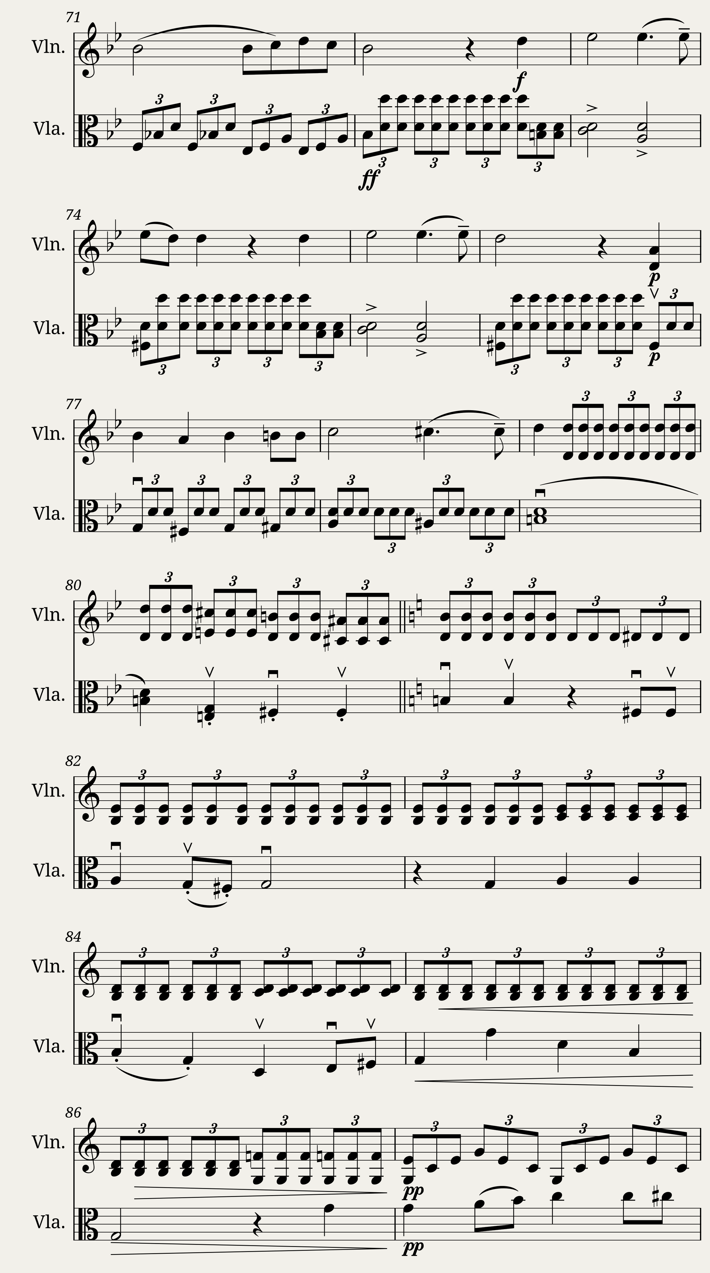 Ständchen — 3/4