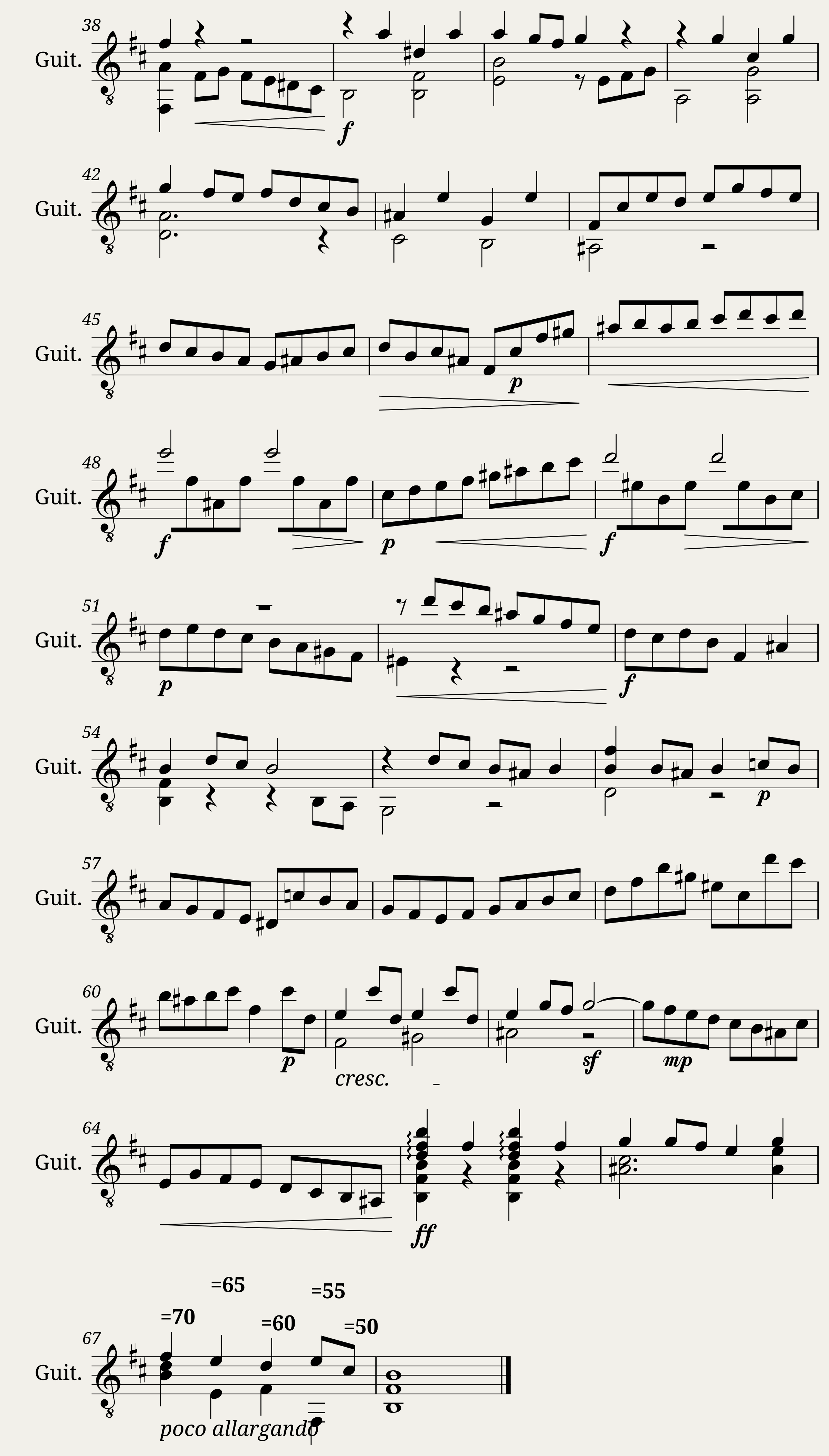 Bourree BWV 1002 Johann Sebastian Bach — 2/2