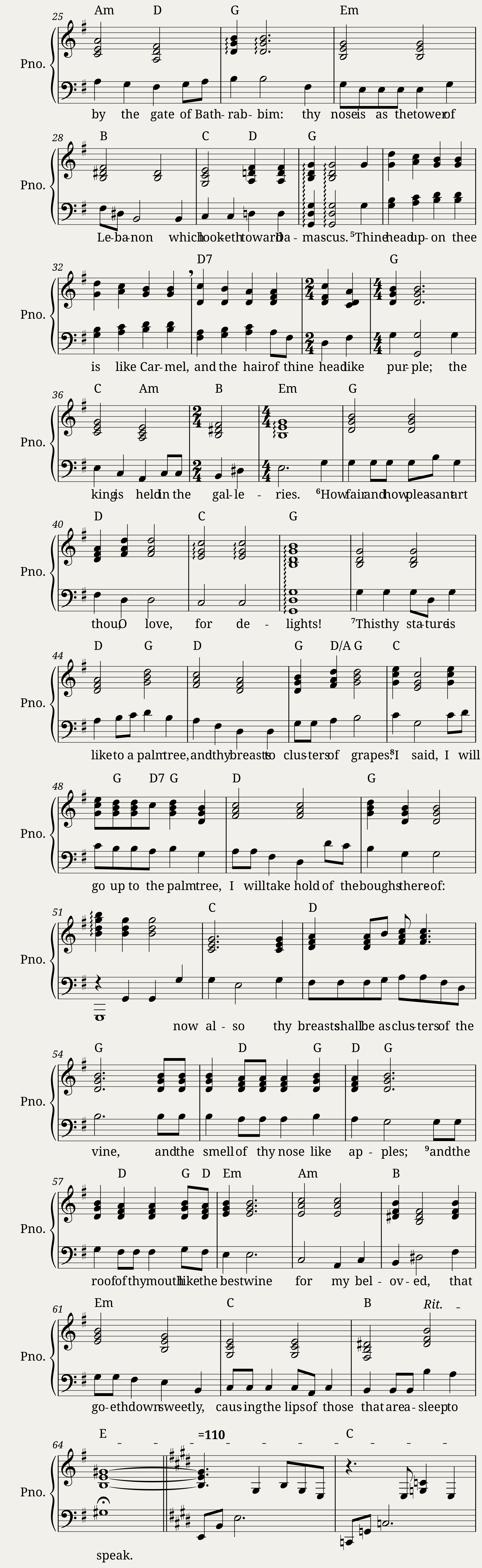 Song of Solomon 7:1-13 Scripture Song — 2/3