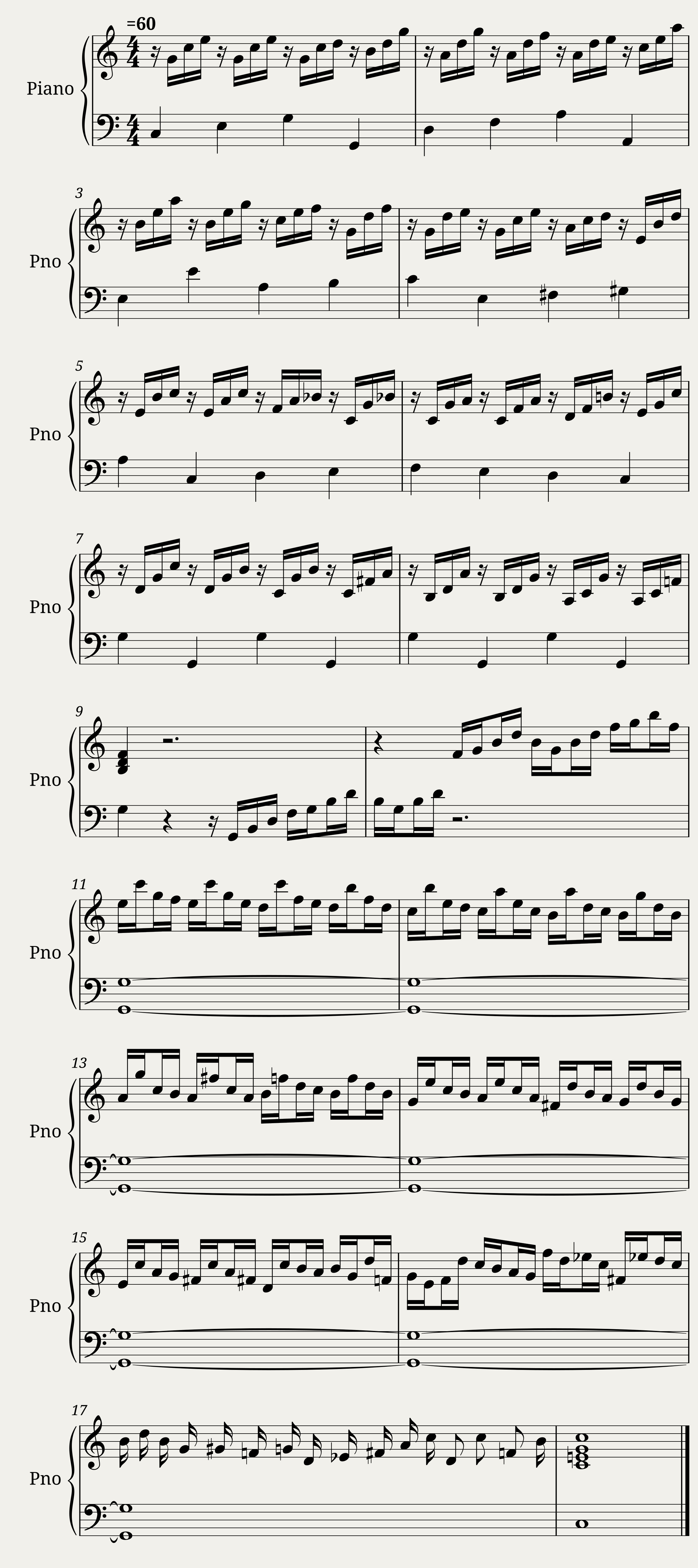 9 Little Preludes - 1 - C Major