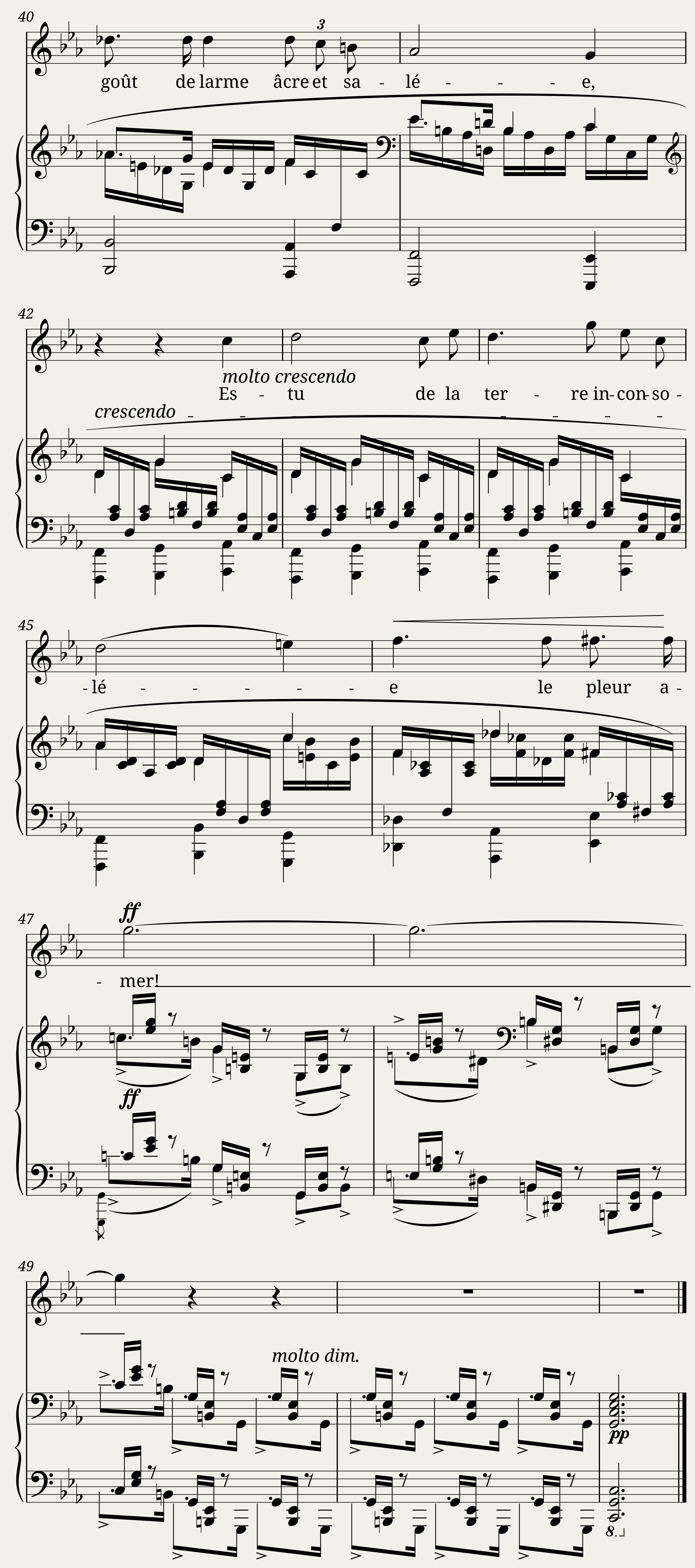 Larmes — 4/4