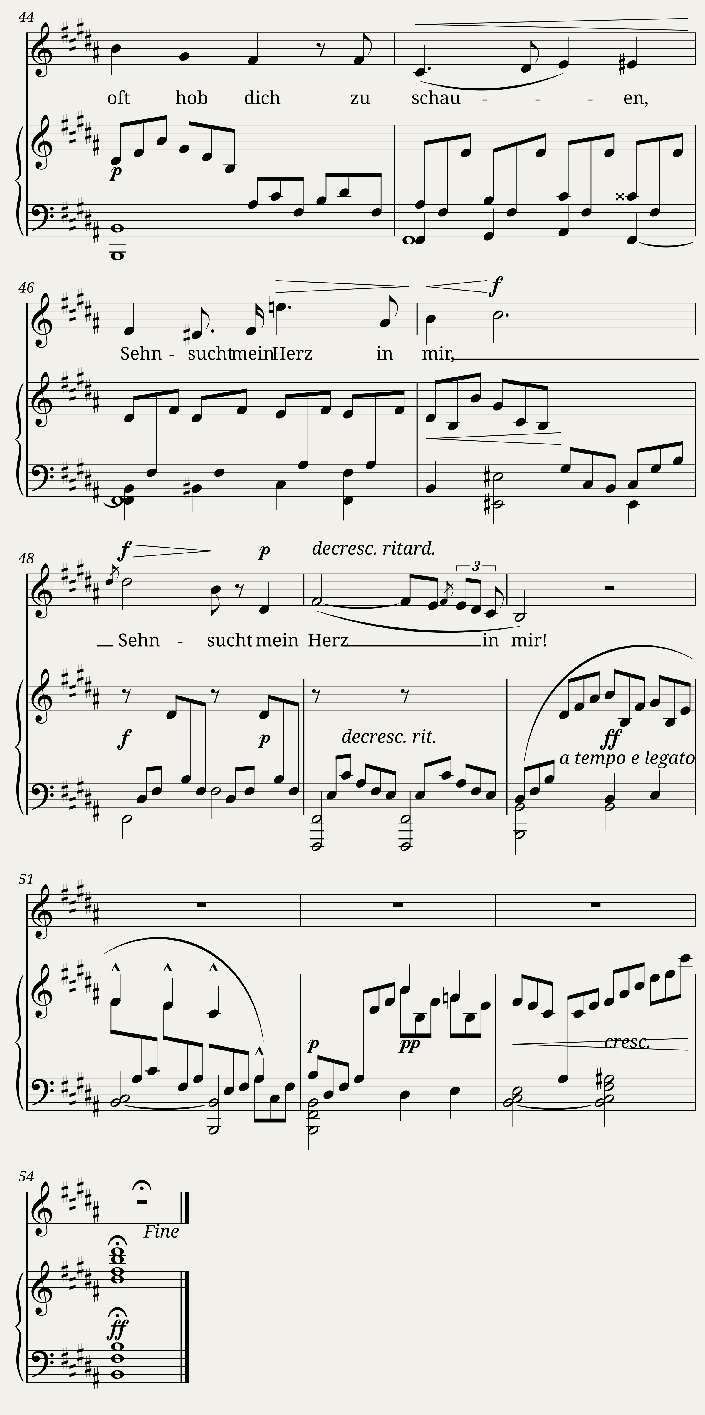 Auf der Reise, Op.22 — 3/3